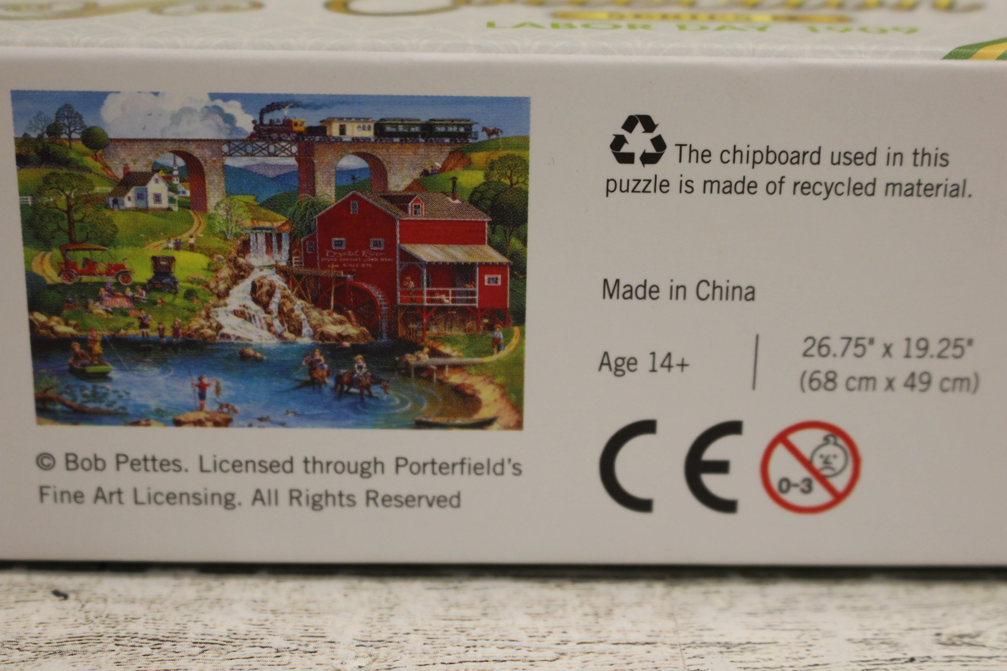 Master Pieces Signature Collection "Labor Day" Jigsaw Puzzle- 1000 Piece - New - Image 7