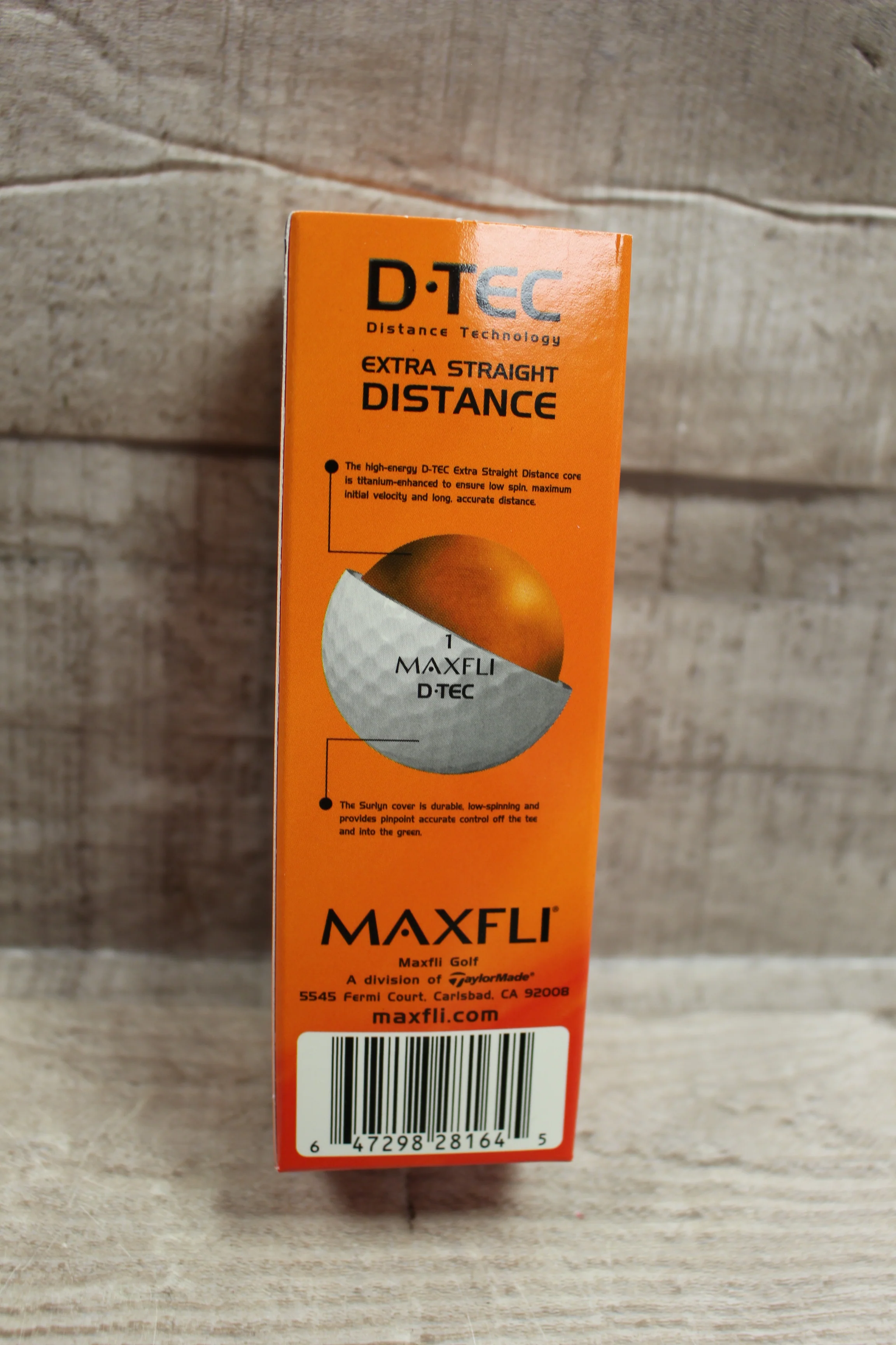 Maxfli DTEC Distance Golf Balls Cage Williams Attorney Promotion Set Of 3 -New - Image 4