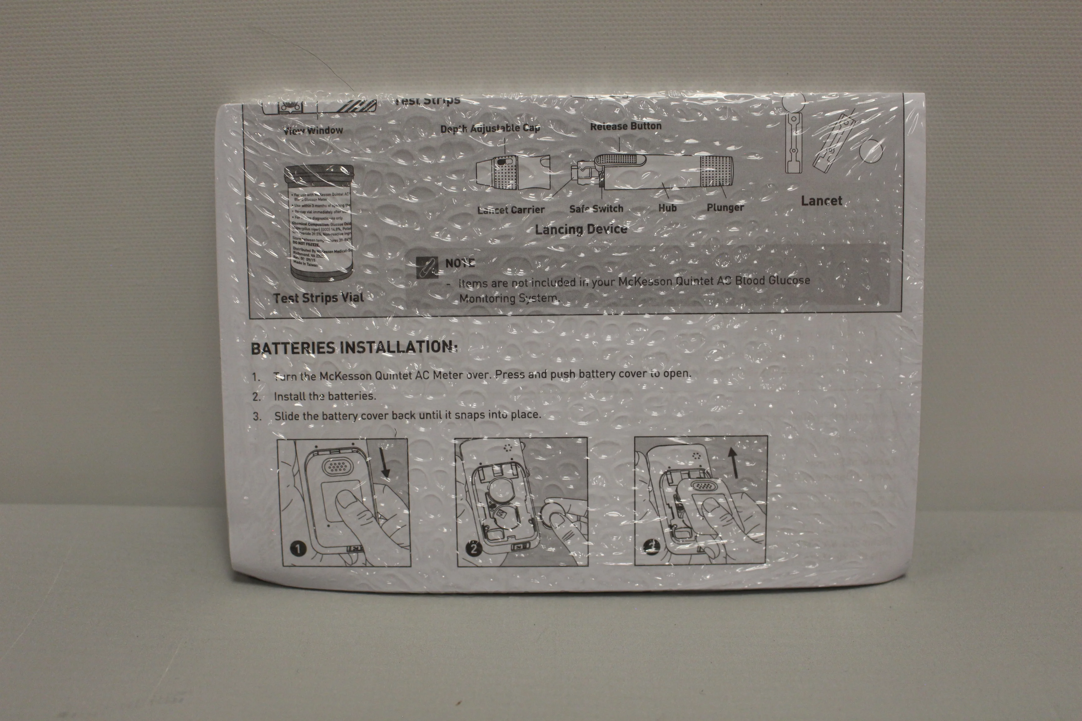 McKesson Blood Glucose Meter - 5055 - Quintet AC - New Damaged Bag - Image 11
