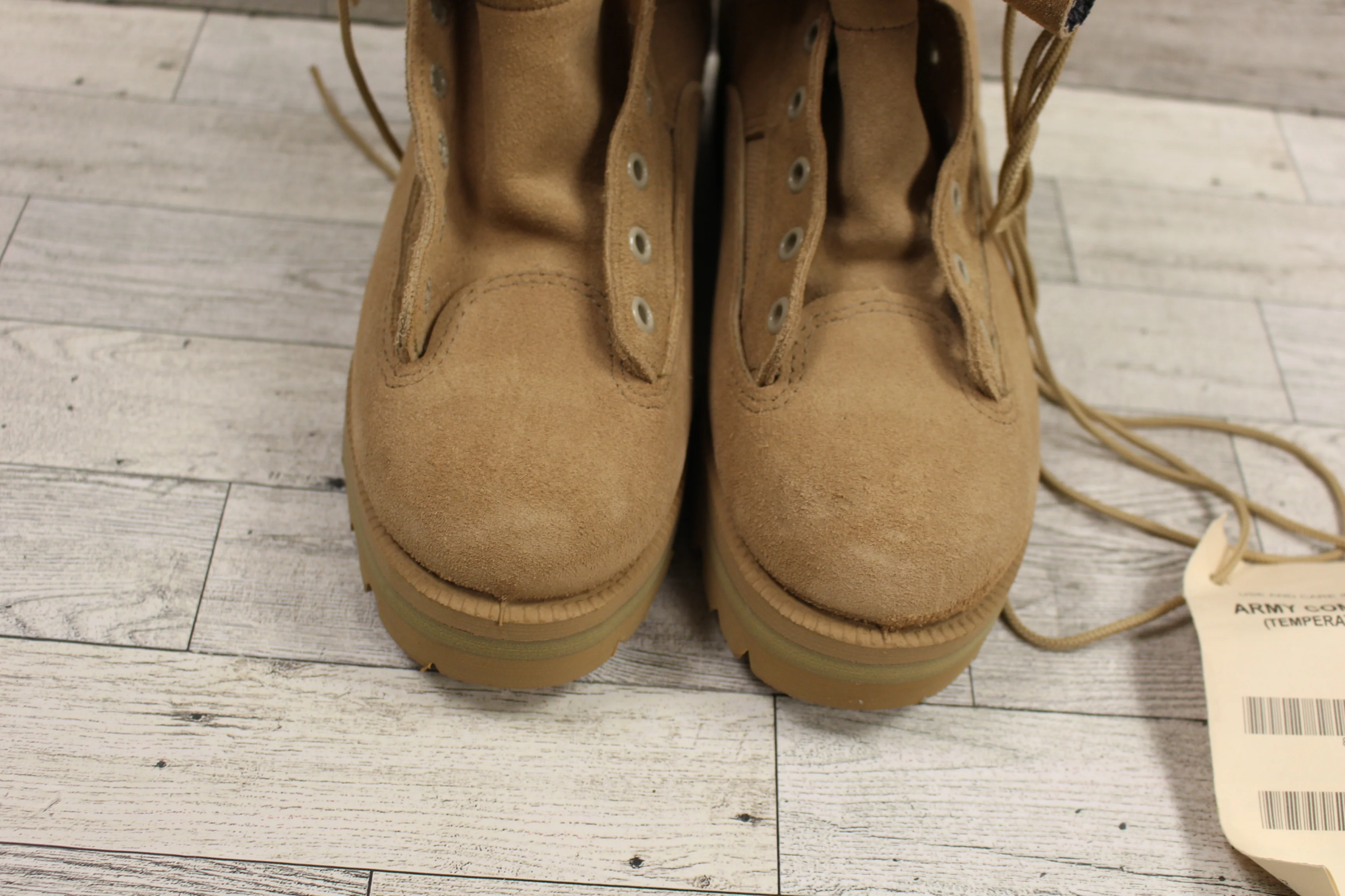 McRae Army Temperate Weather Tan Combat Boot - 6R - 8430-01-516-1599 - New - Image 5