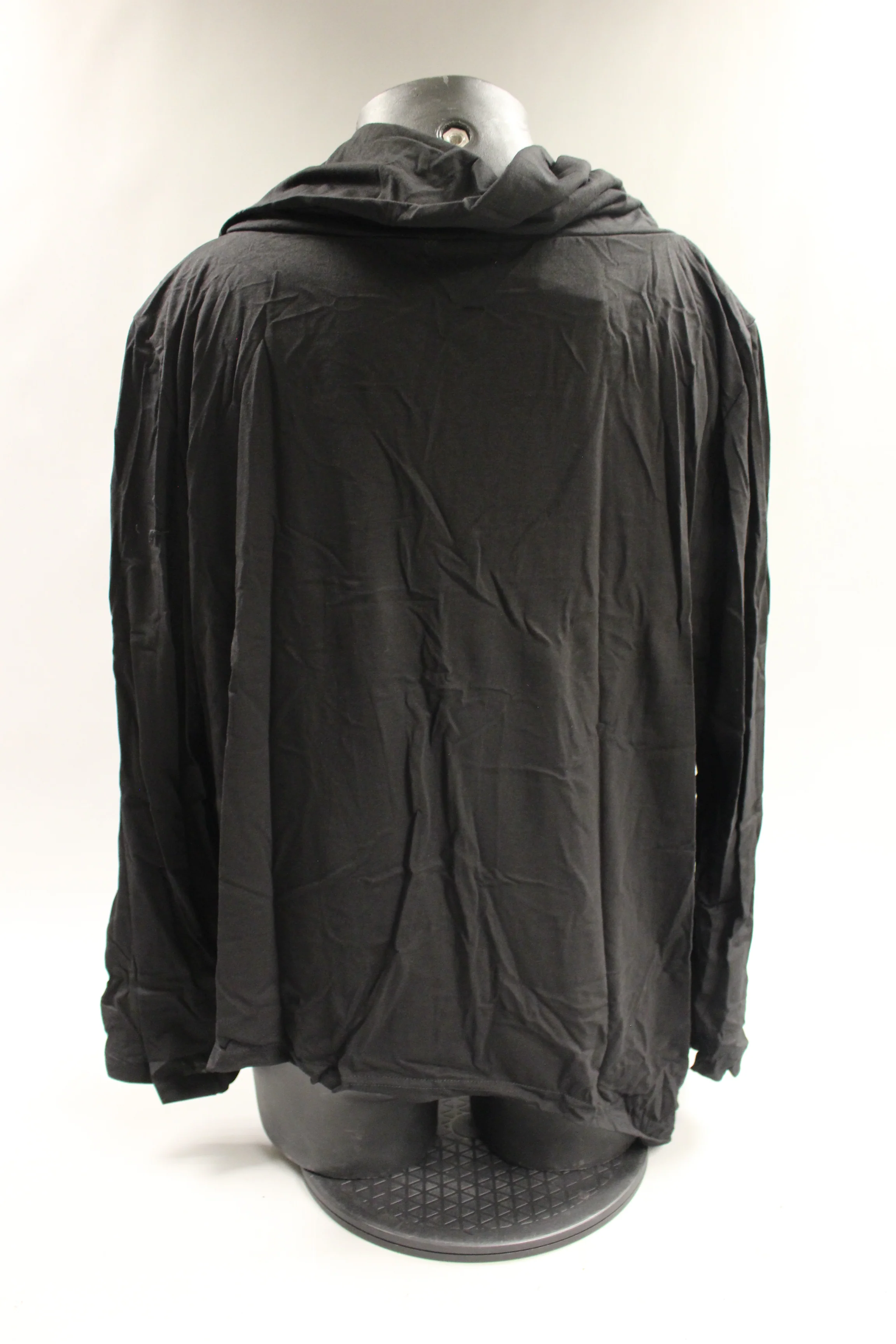Meaneor Women's Solid Pullover Sweatshirt Size XXL -Black -New - Image 2
