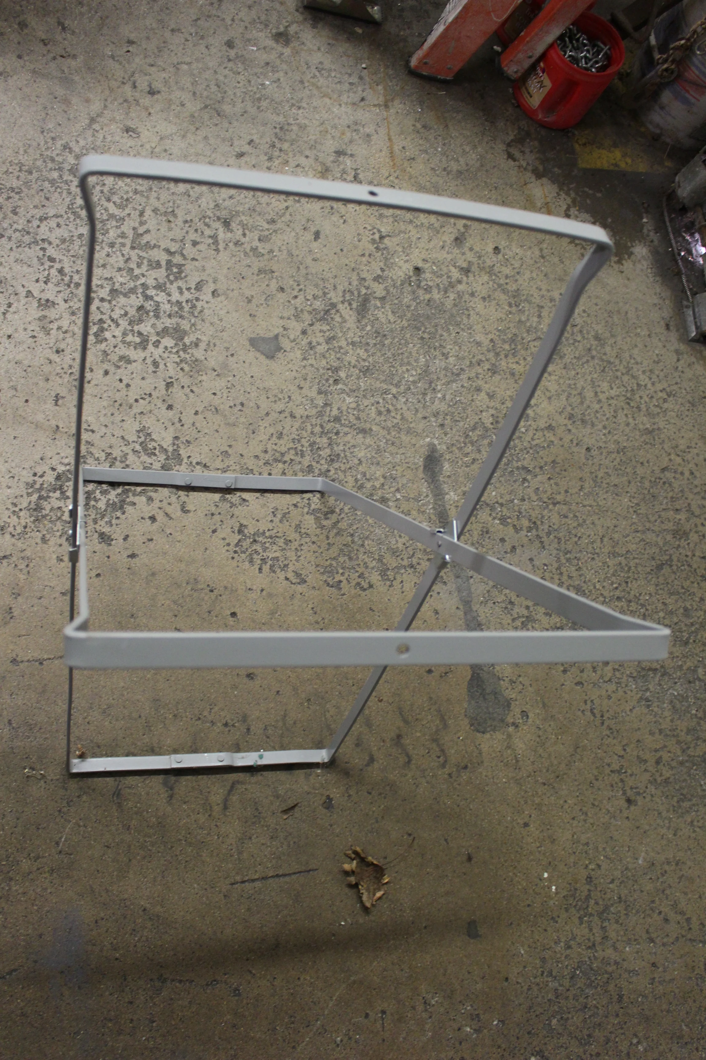 Medical Stationary Folding Hamper Stand - Used - Image 2