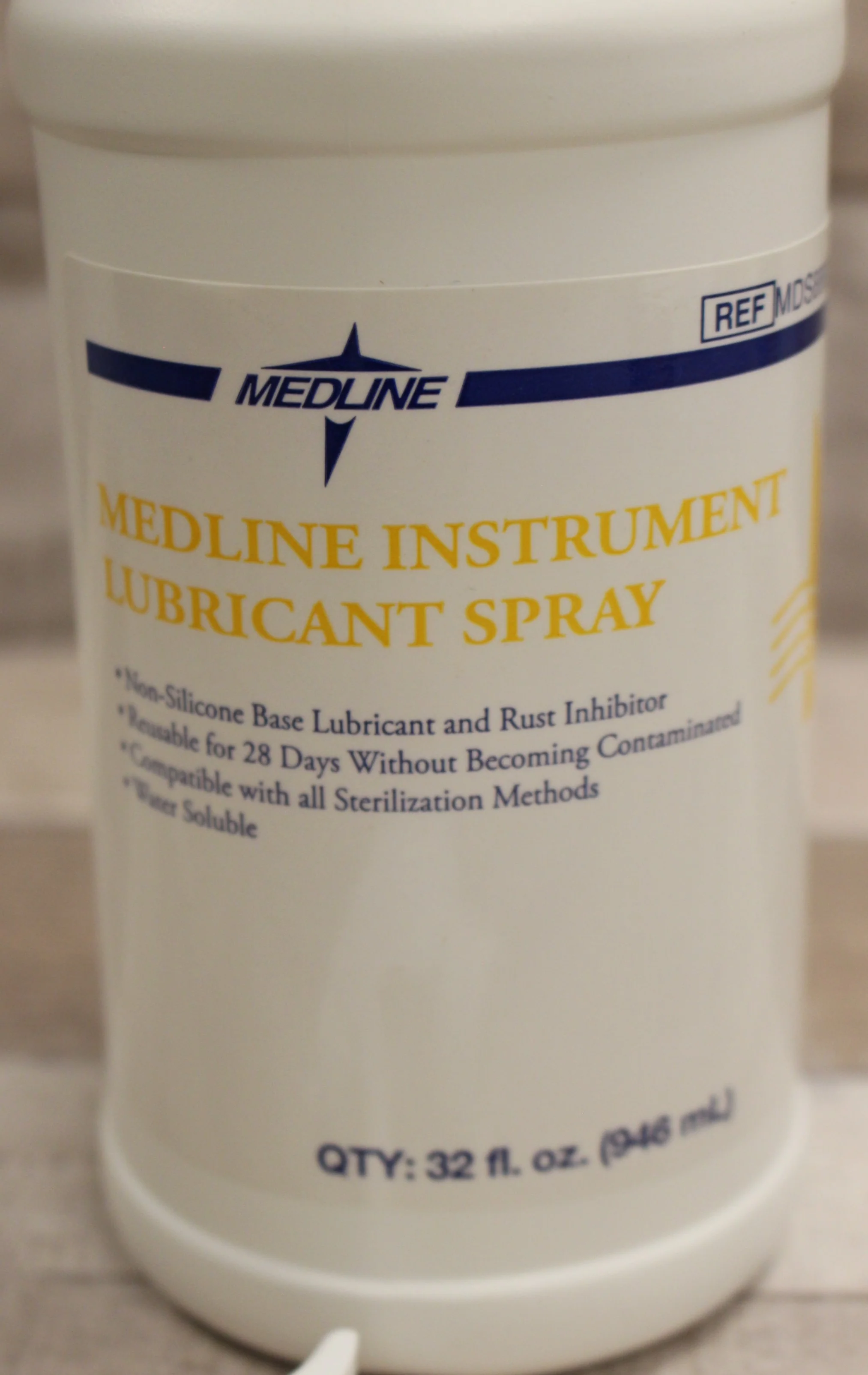 Medline Instrument Lubricant Spray - 32 fl oz - MDS8800T32 - New - Image 2