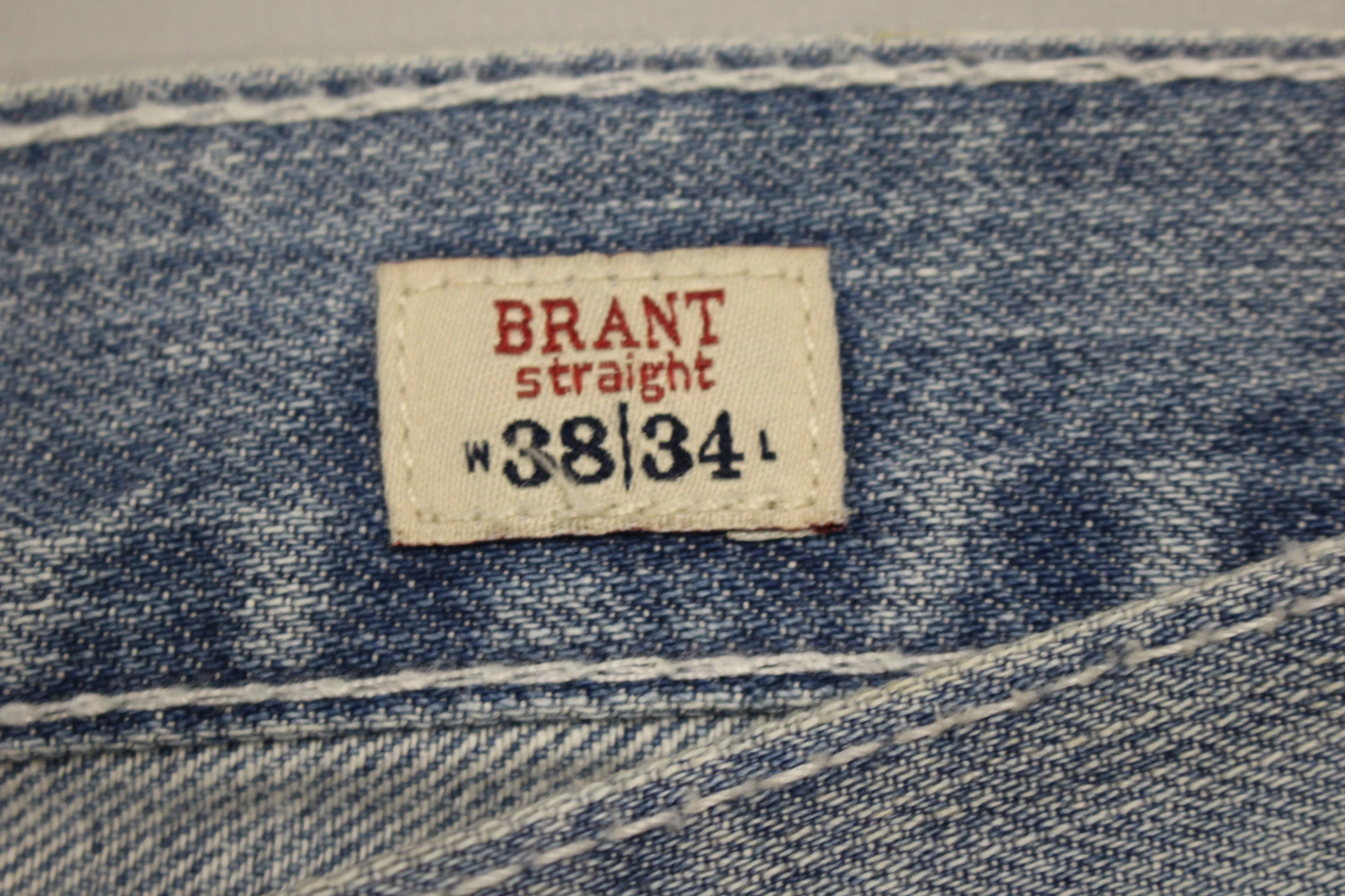 MEK USA DNM Brant Straight Jeans Size 38/34 - Image 2