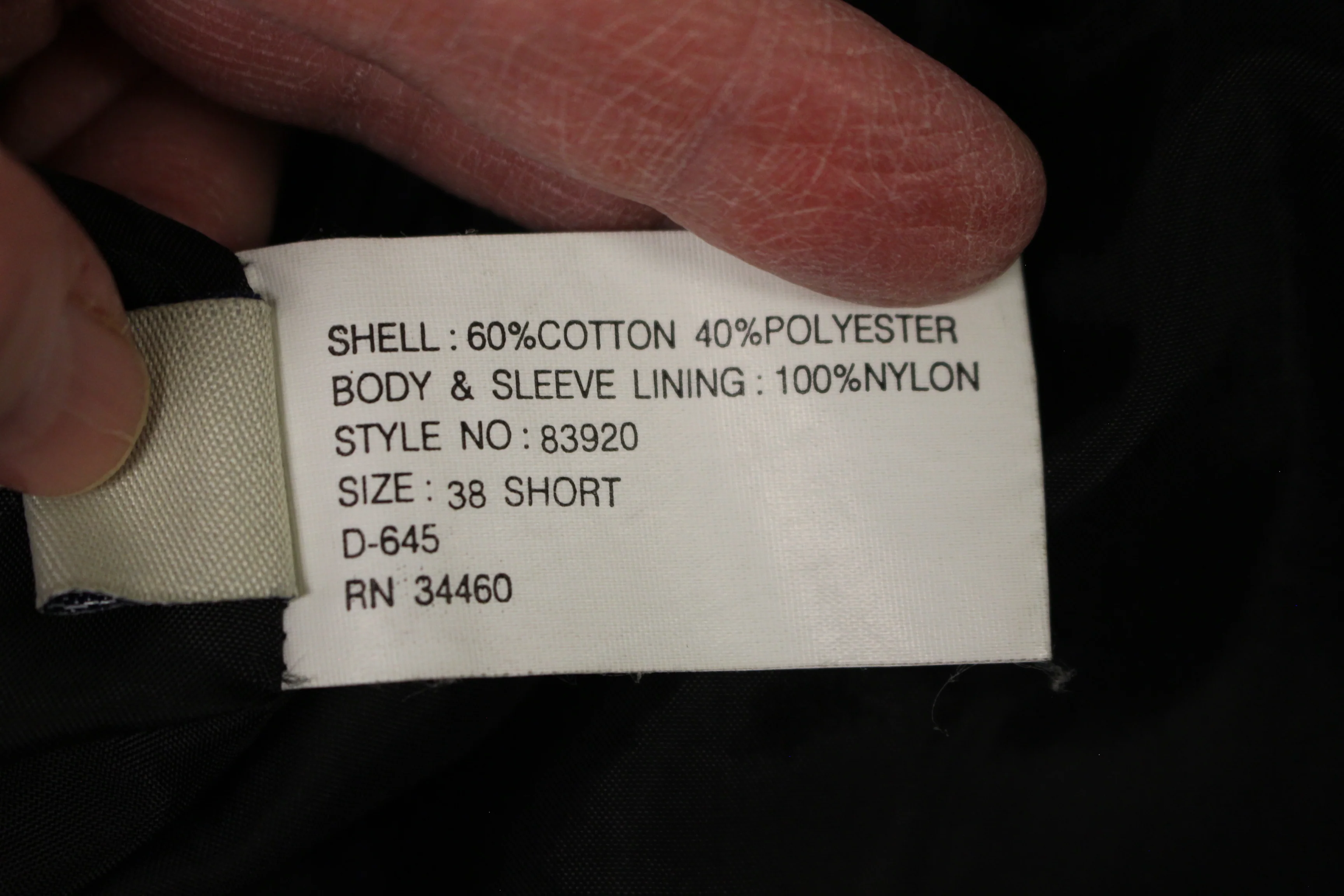 Men's London Fog Towne Trenchcoat = Size: 38 Short - Used - Image 4