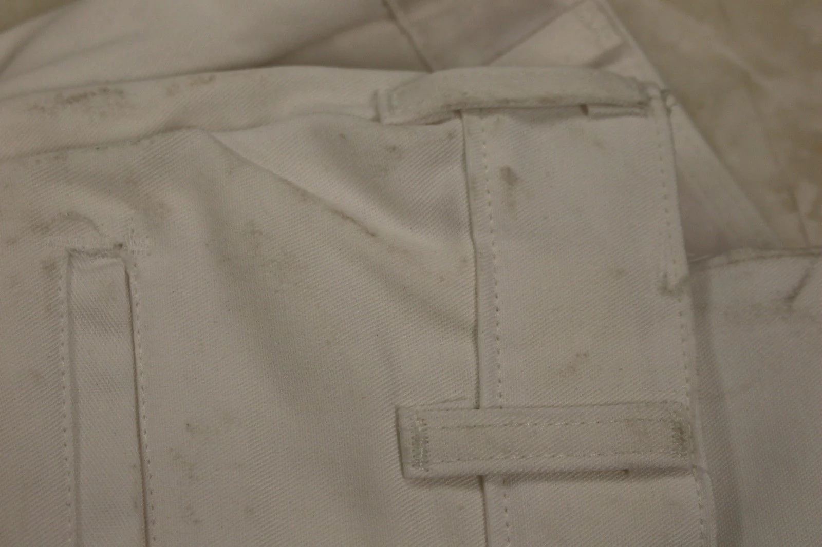 Men's Medical & Dental Personnel Uniform Trousers, 30x34, White - Image 7