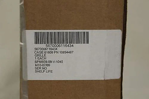 Metal Grille for M88 Recovery Vehicle - NSN 5670-00-611-6434 - PN 10894487 - New! - Image 4