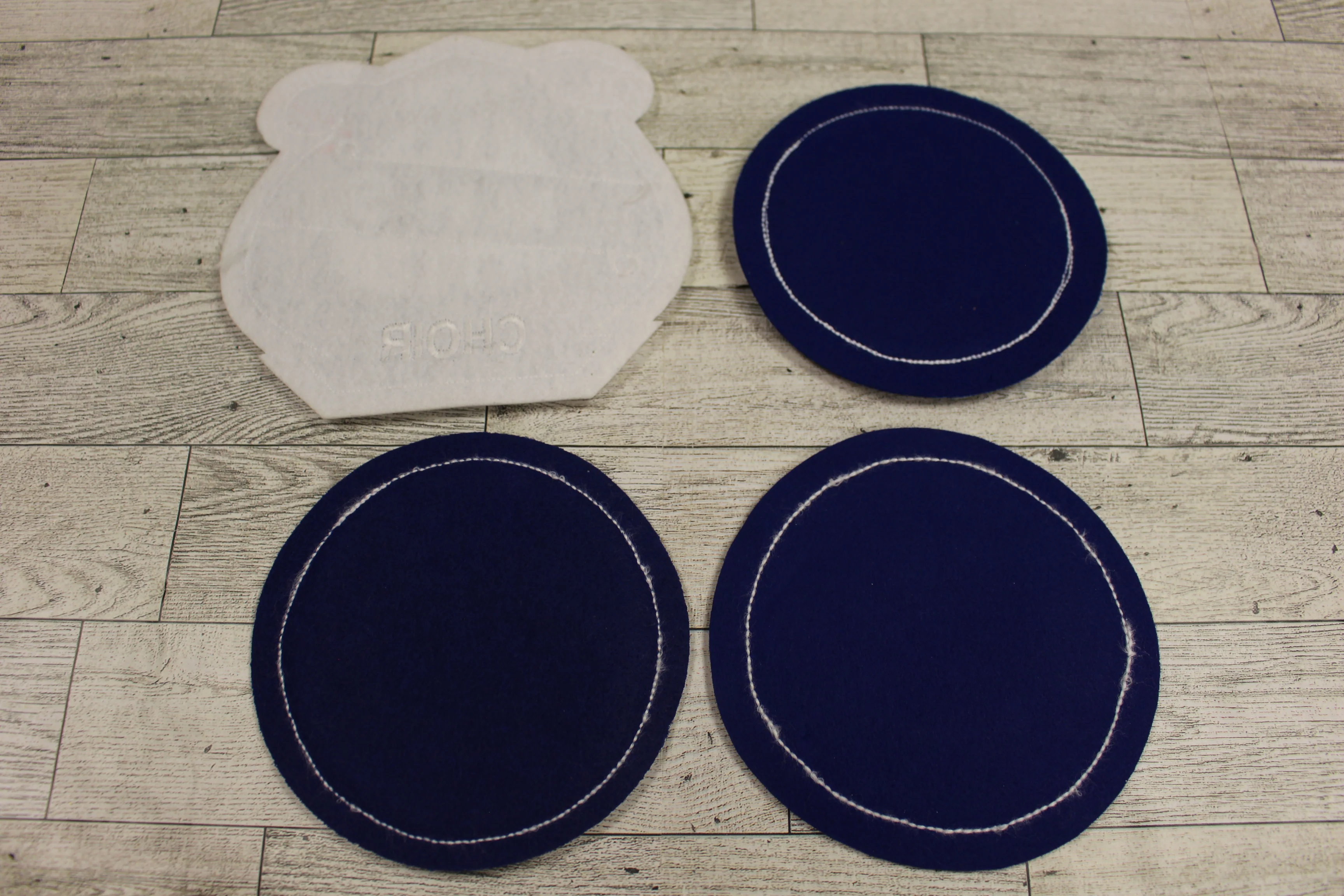 Miamisburg High School Letterman's Jacket Patches - Choir, Madrigal, Triple Trio - Image 2