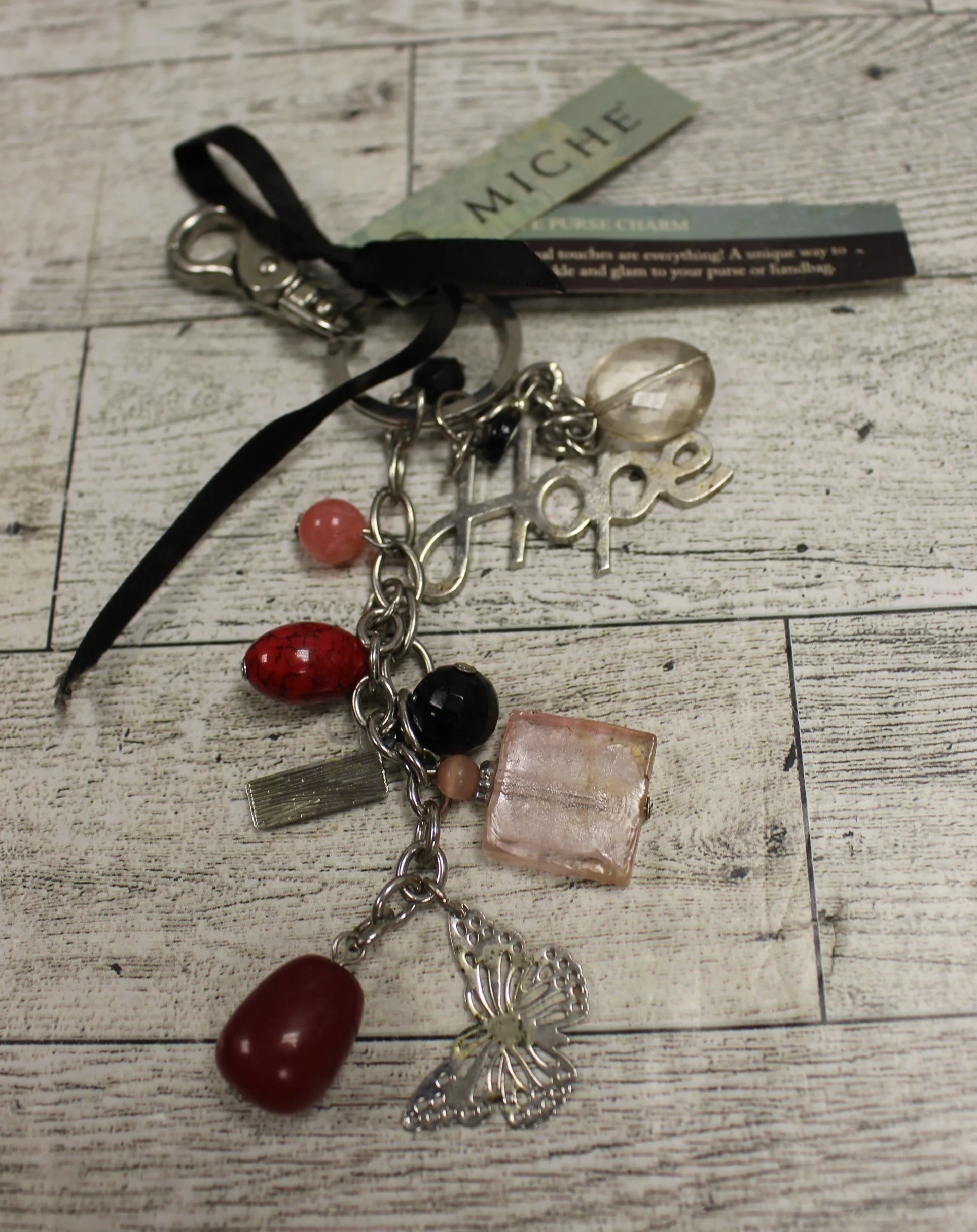Miche Hope Purse Charm Keychain -Great for Diaper Bags Totes Keys - New