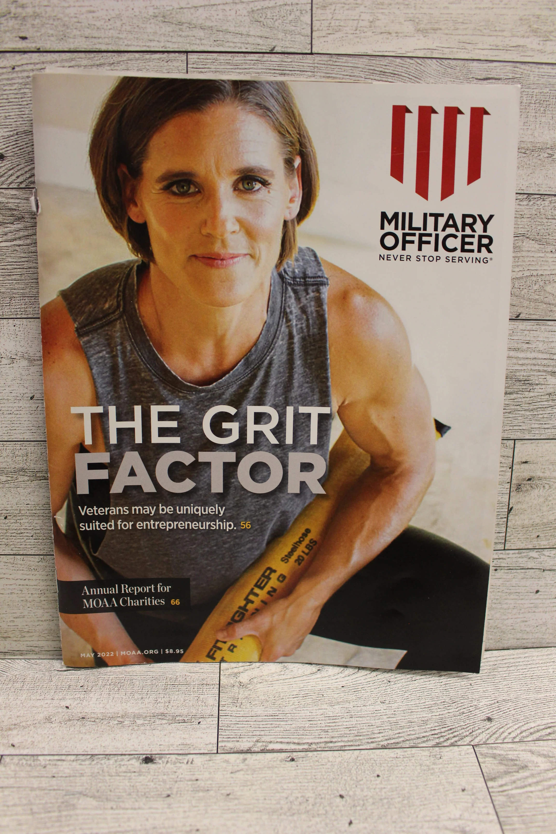 Military Officer Magazine The Grit Factor May 2022 -Used