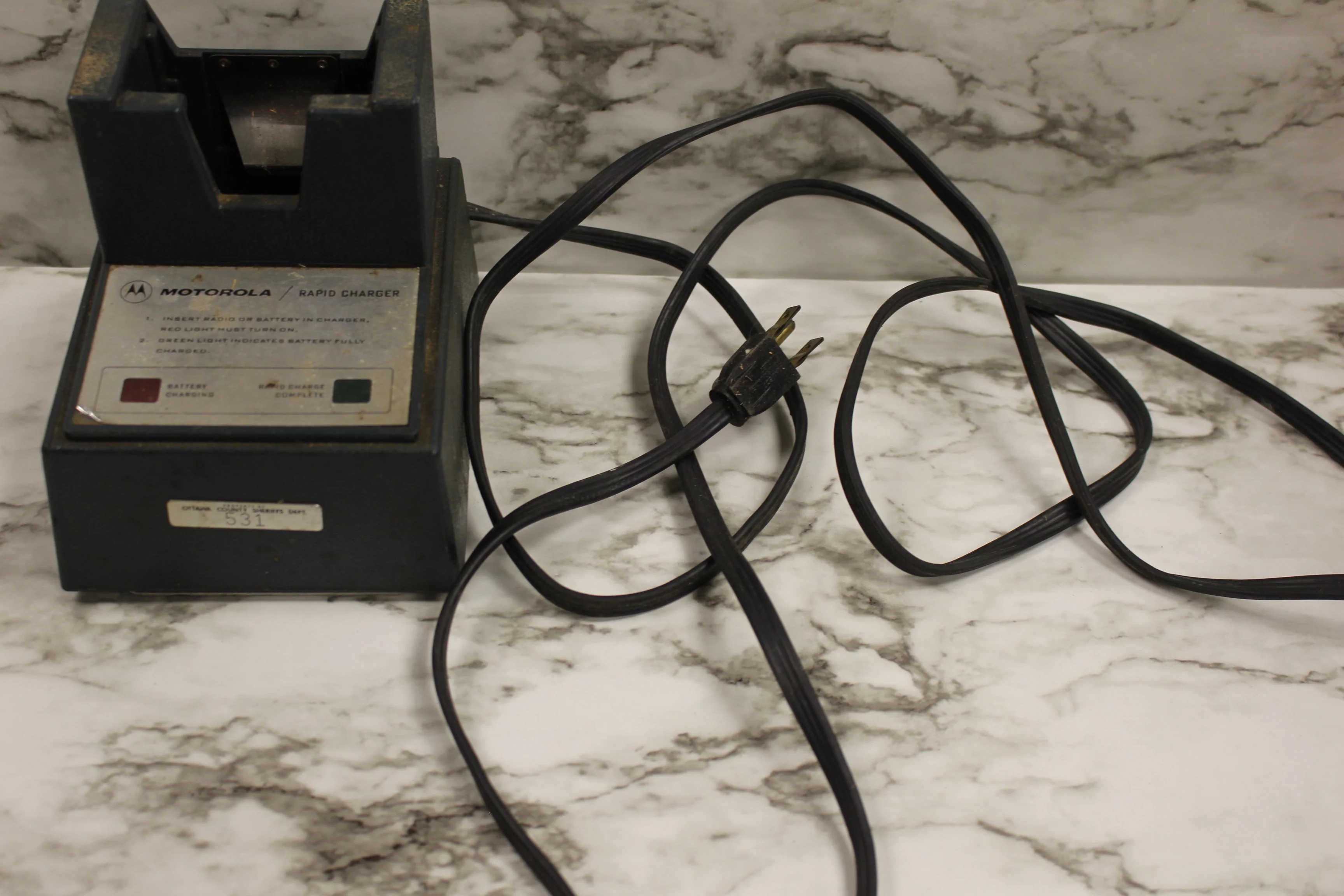 Motorola Rapid Charger For Radio Ottawa Police Charger -Black -Used