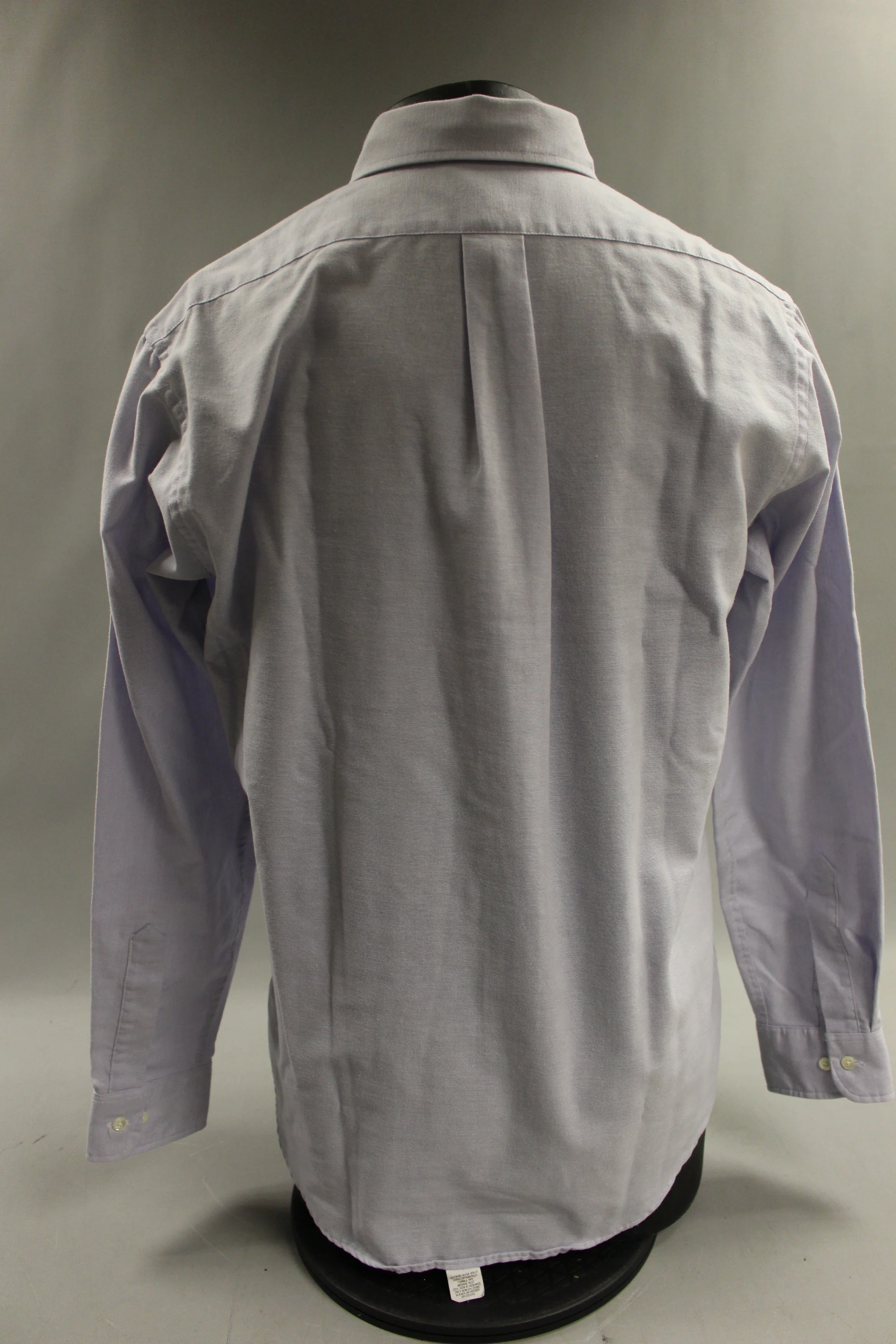 Natural Blend Men's Long Sleeve Shirt - Size: 16 - 34/35 -Light Purple - Used - Image 2