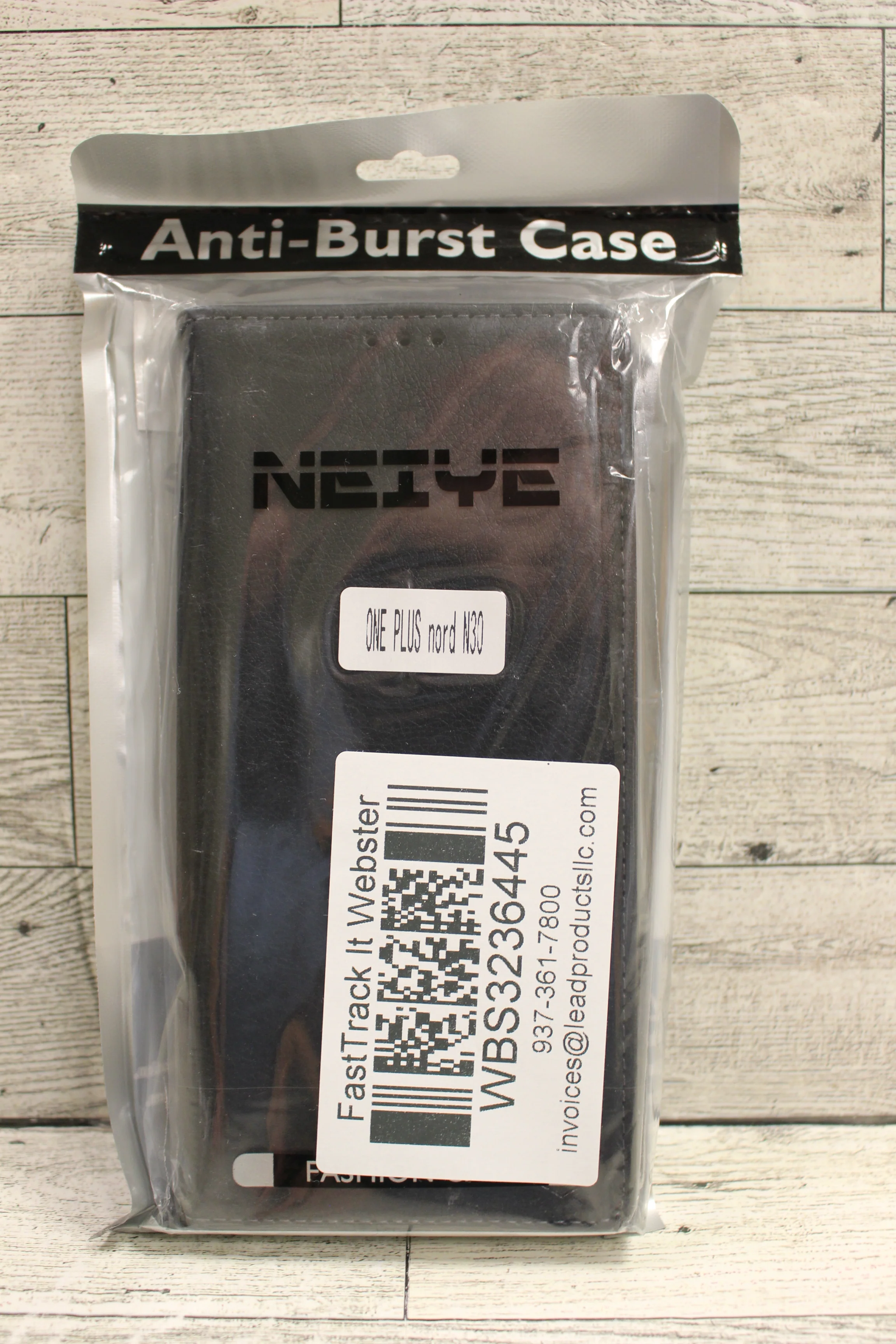 Neiye Anti-Burst Fashion Case - 6.72 inch - Black - New