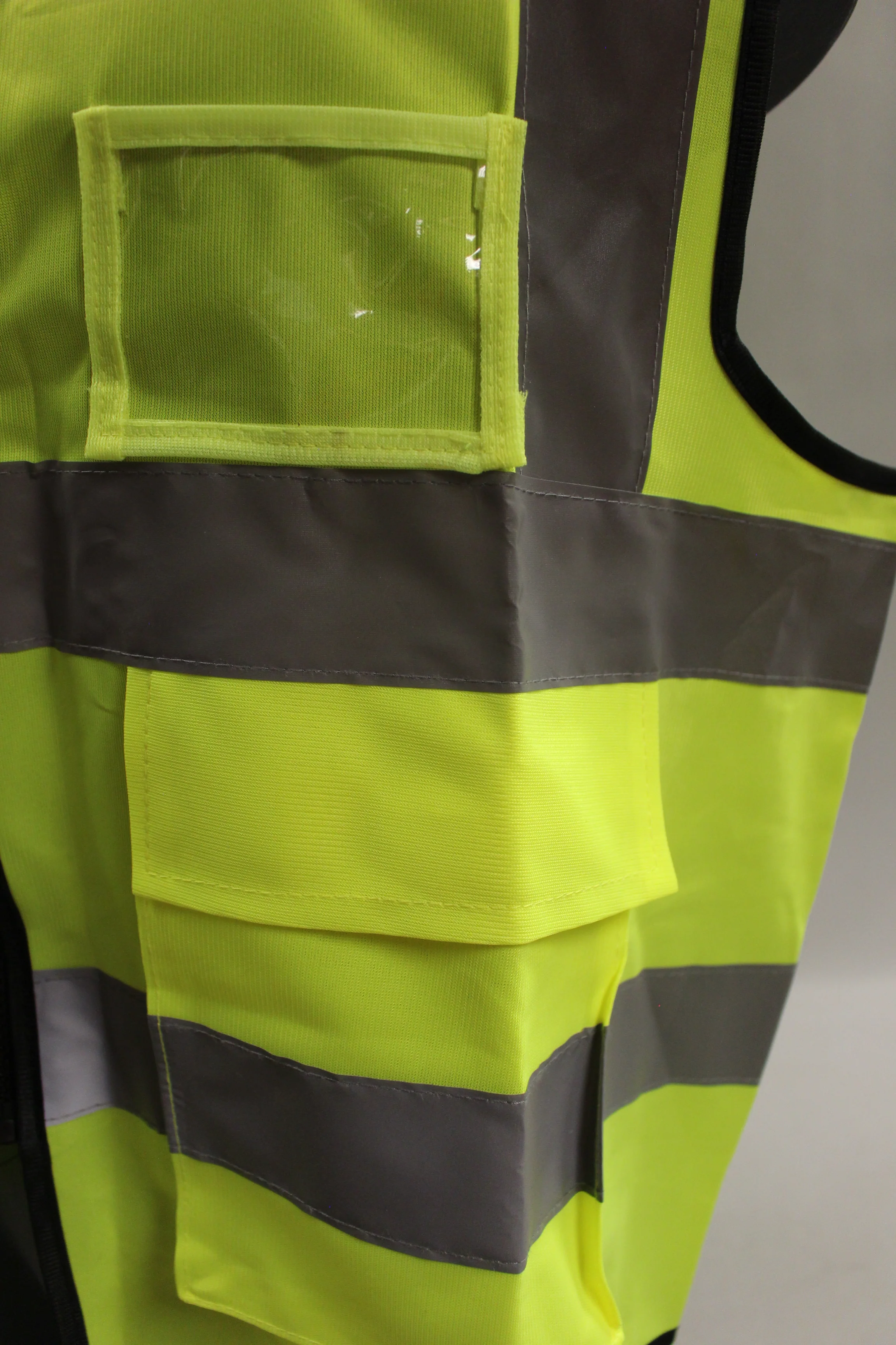 Neon Lime Green Safety Vest - Size: XL - New - Image 5