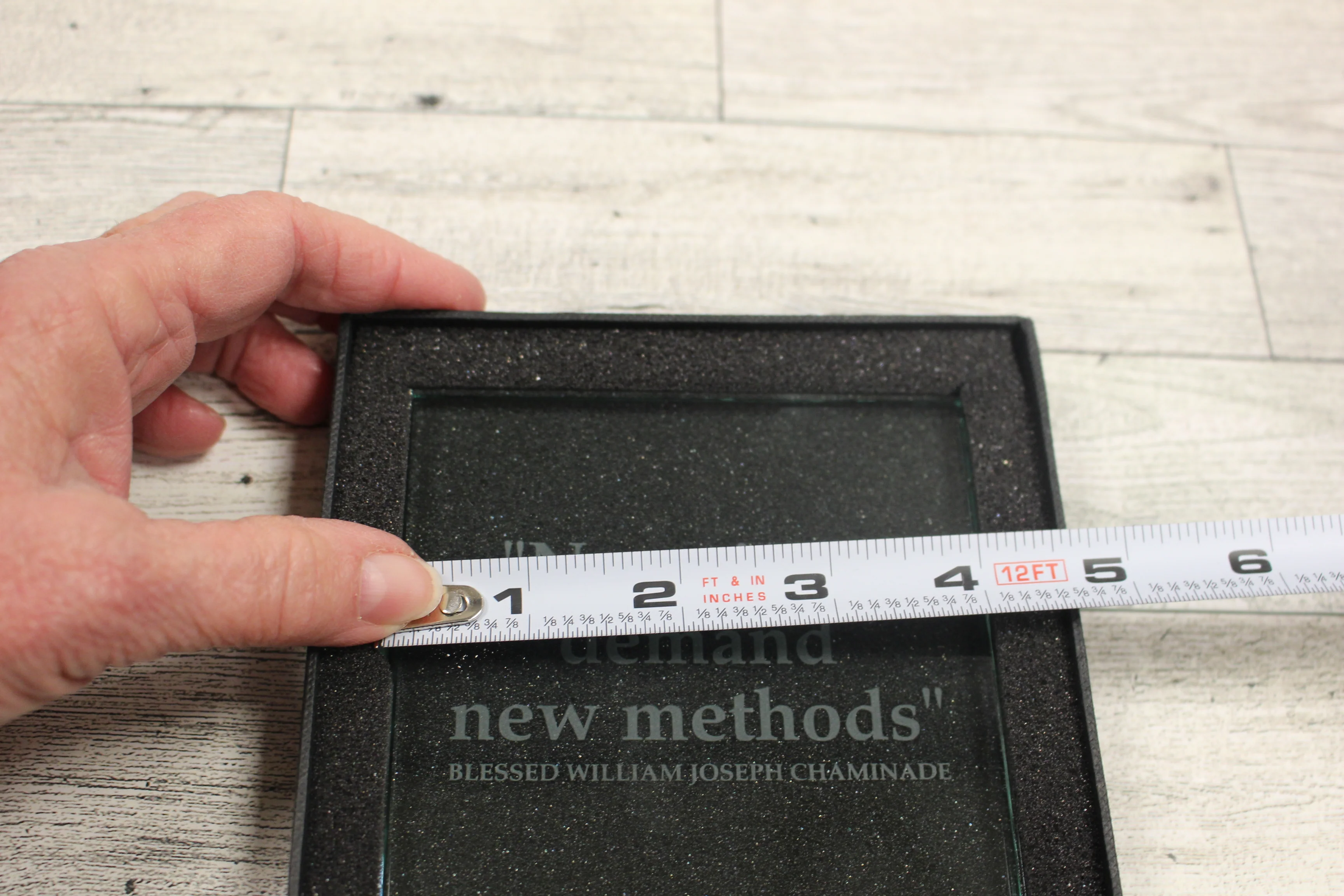 "New times demand new methods" Blessed William Joseph Chaminade Paper Weight - New - Image 3