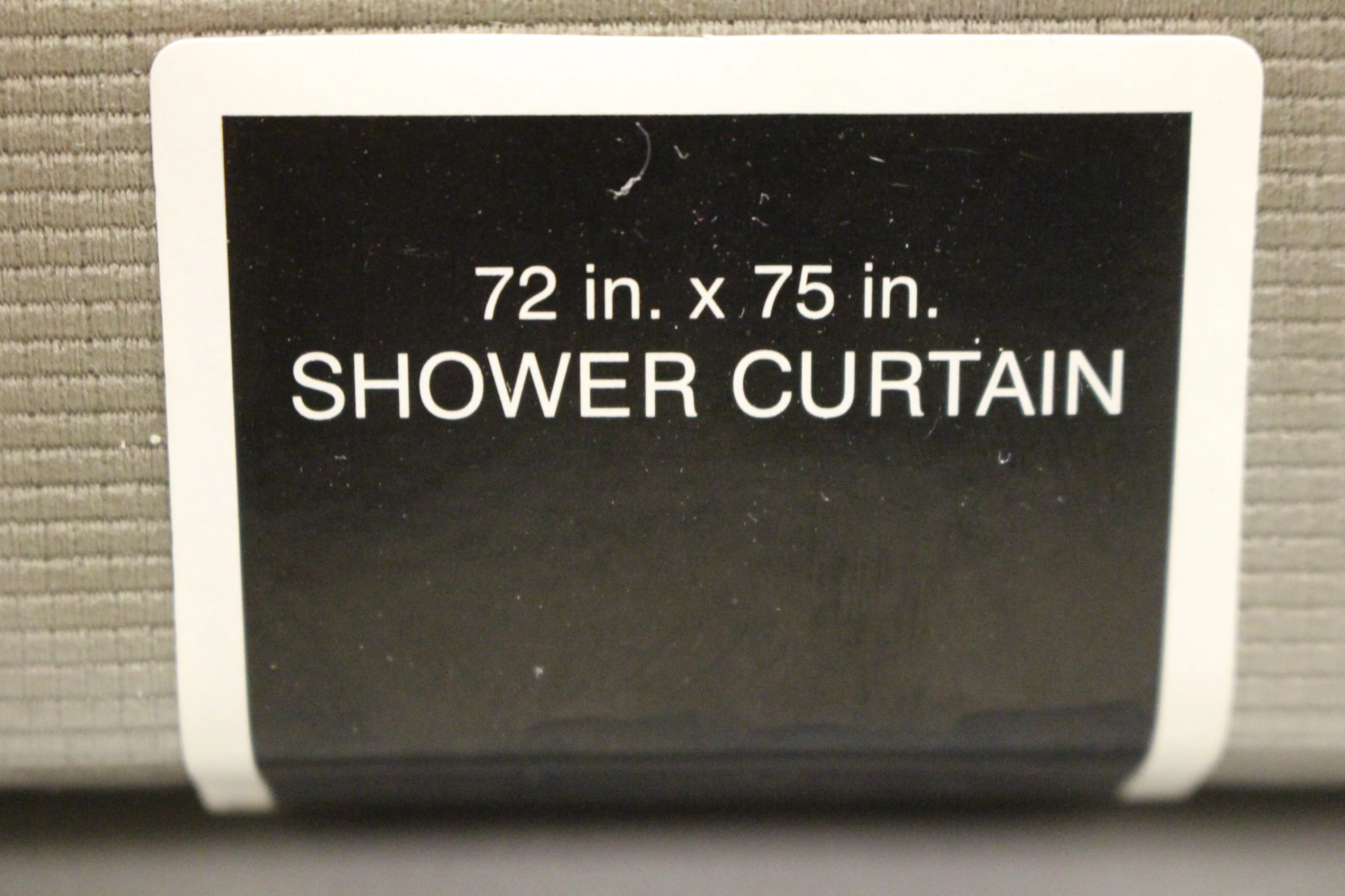 Nicole Miller Signature Shower Curtain - Honeymoon Suite Platinum - 72x75 - New - Image 3