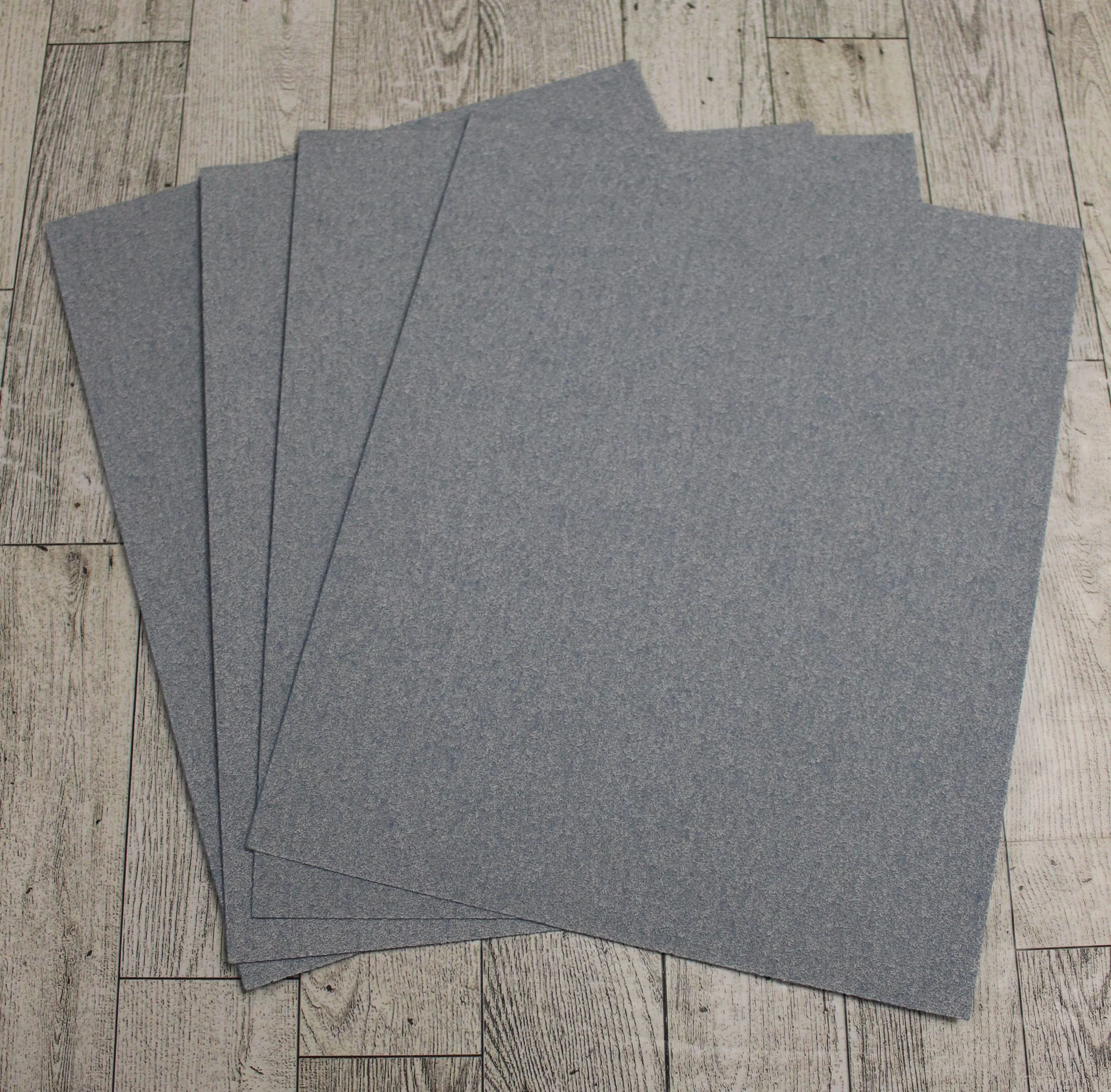 Norton ProSand 80 Grit Corse Sanding Sandpaper Sheets - 11" x 9" - Pack of 4