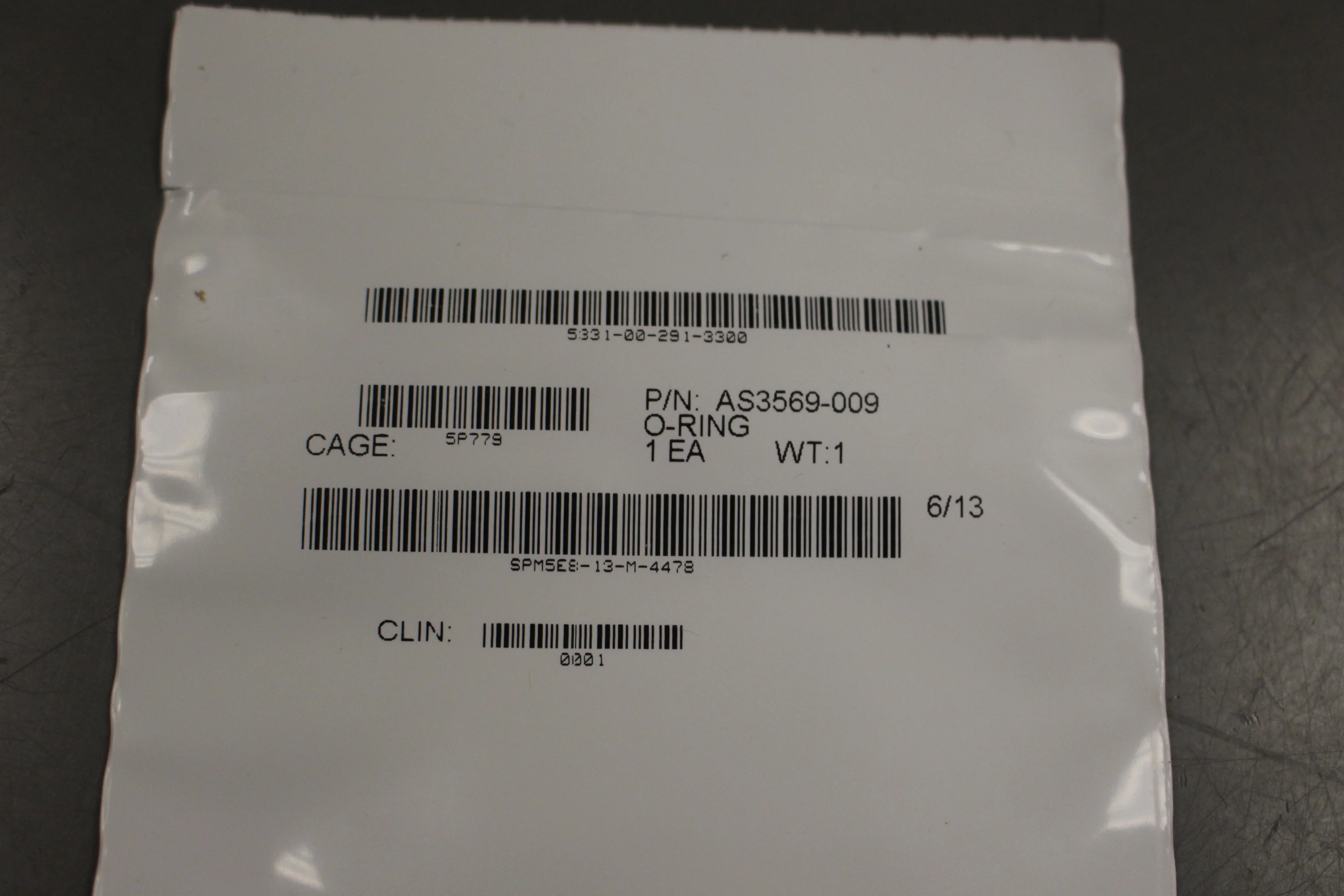 O-Ring - 5331-00-291-3300 - AS3569-009 - New - Image 2