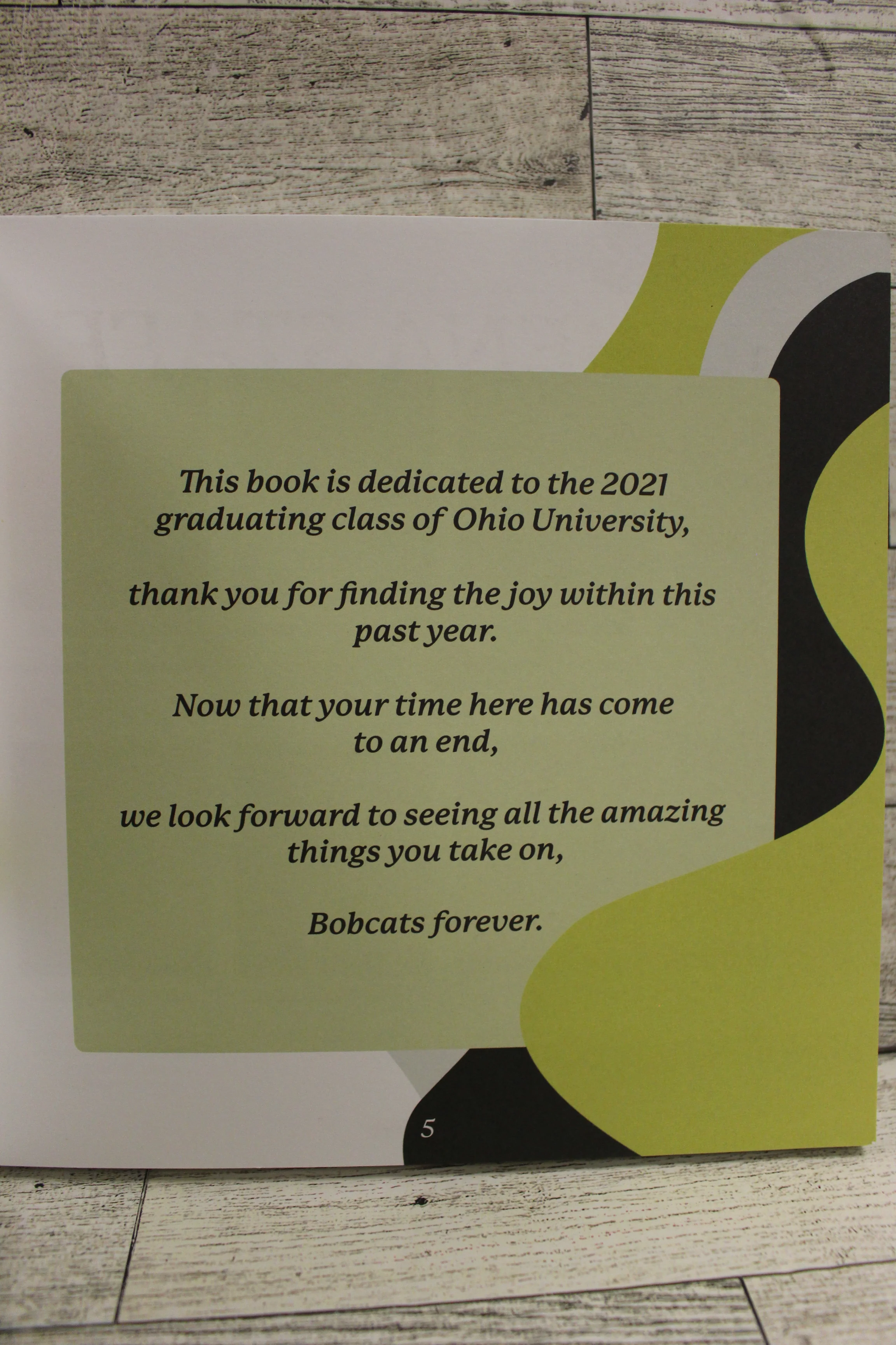 Ohio University 2021 Athena Yearbook - Used - Image 5