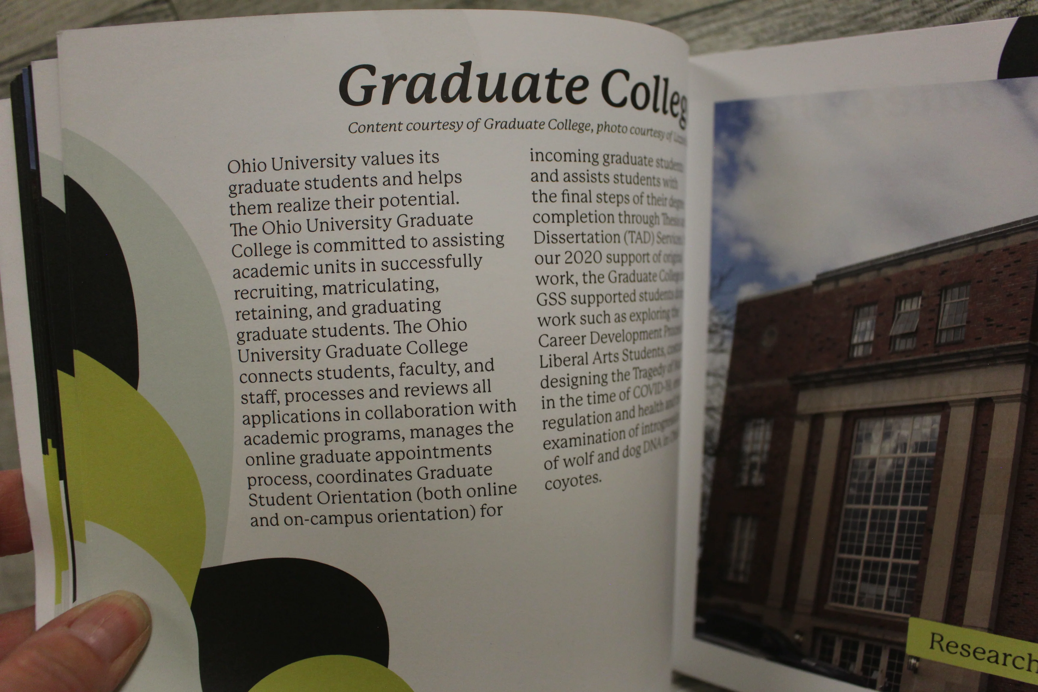 Ohio University 2021 Athena Yearbook - Used - Image 7