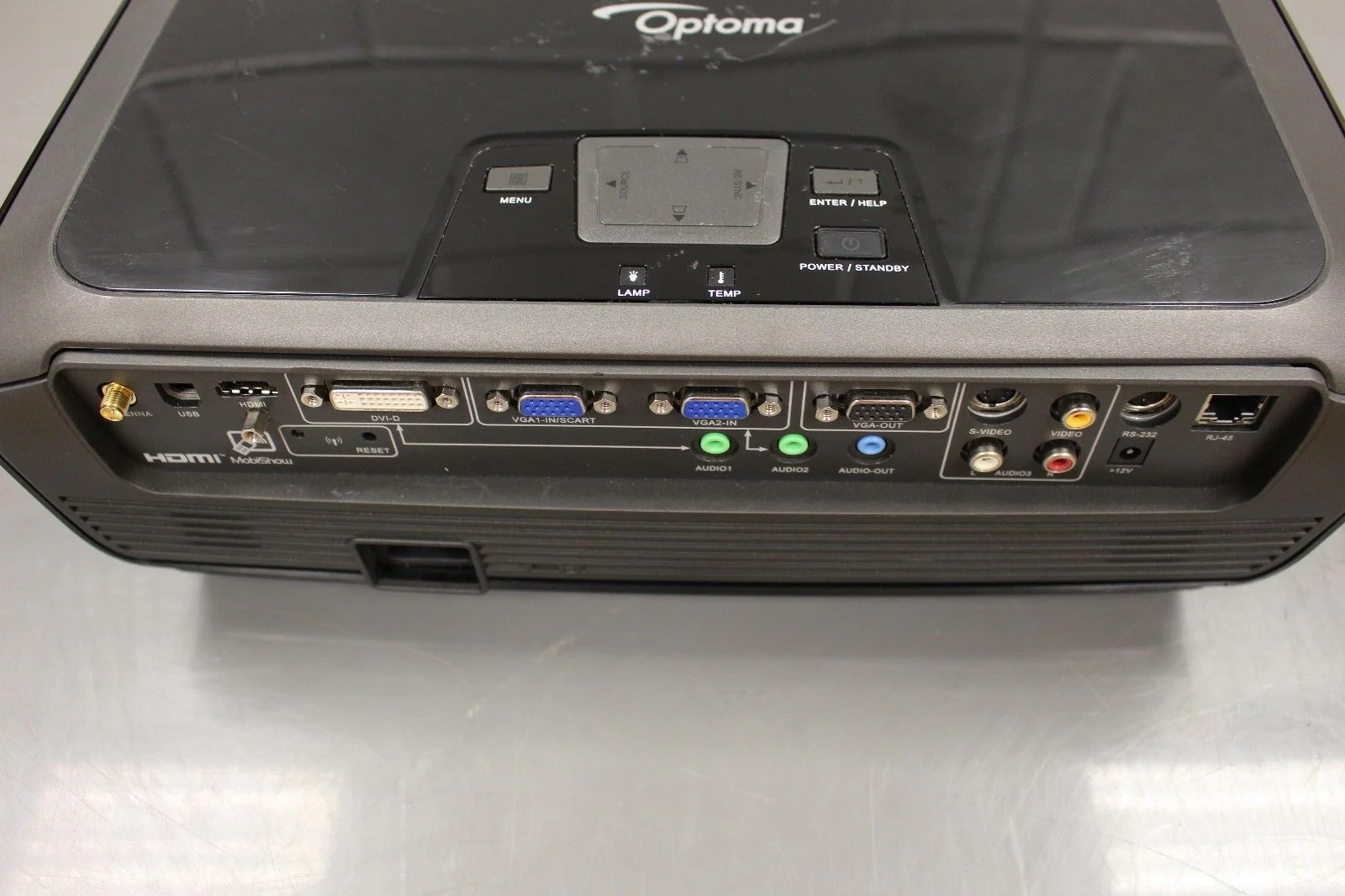Optoma TW766W DLP Black Projector #5 - Image 3