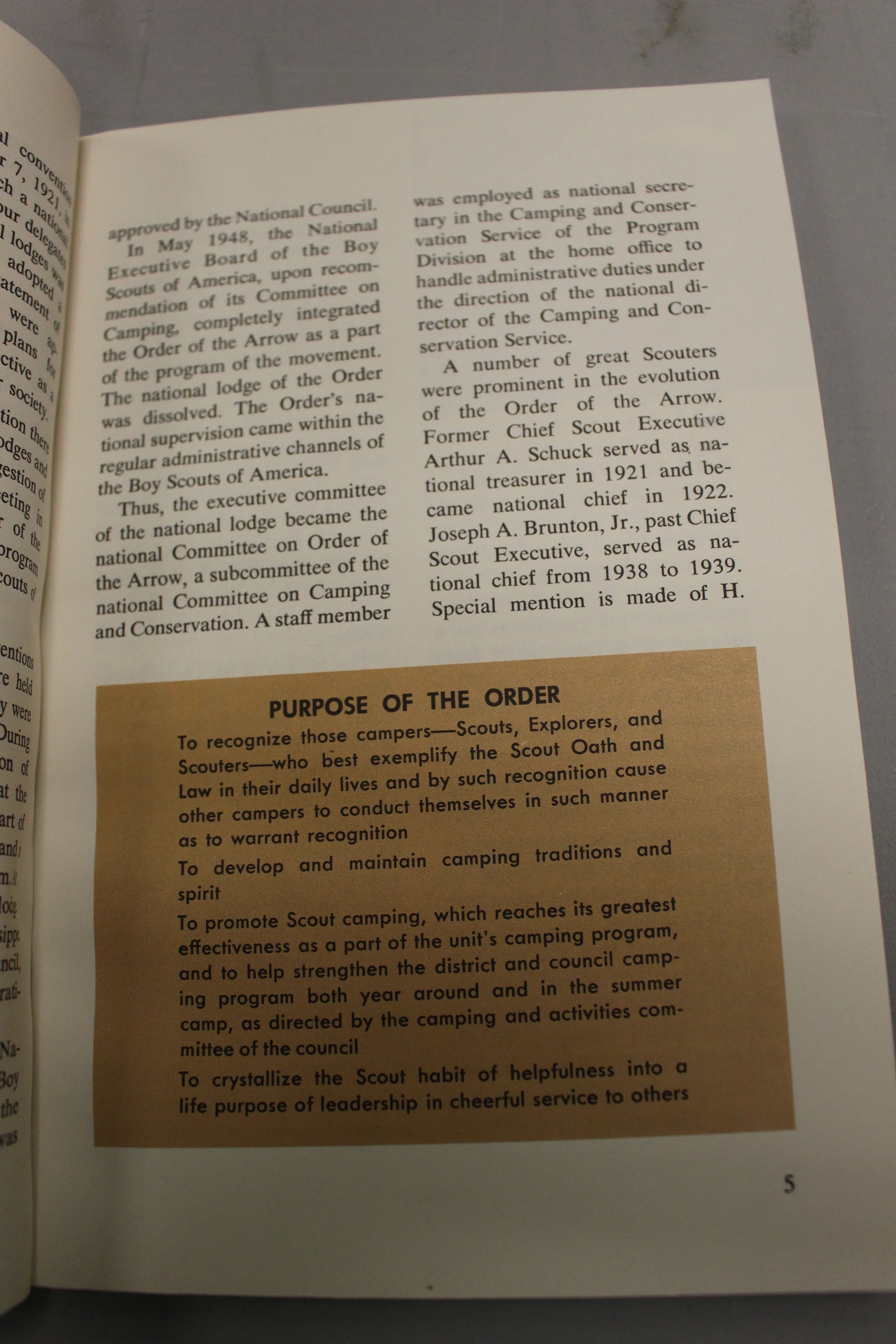Order of the Arrow Handbook 1965 - Used - Image 8