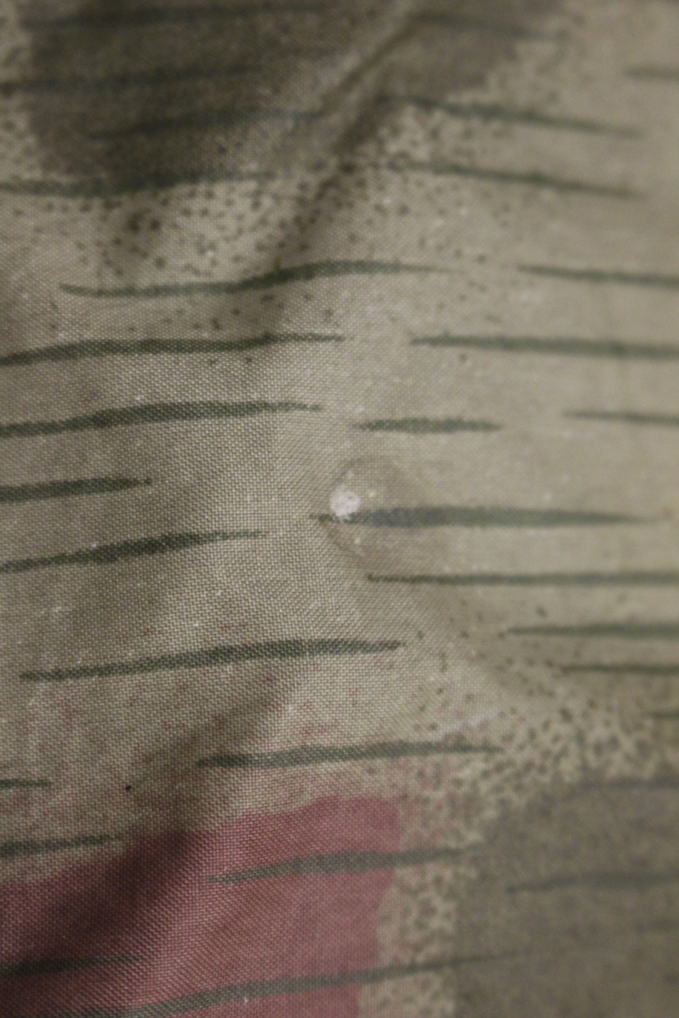 Original German Border Police BGS Poncho - Tan & Water Swamp Camo - Used - Image 5