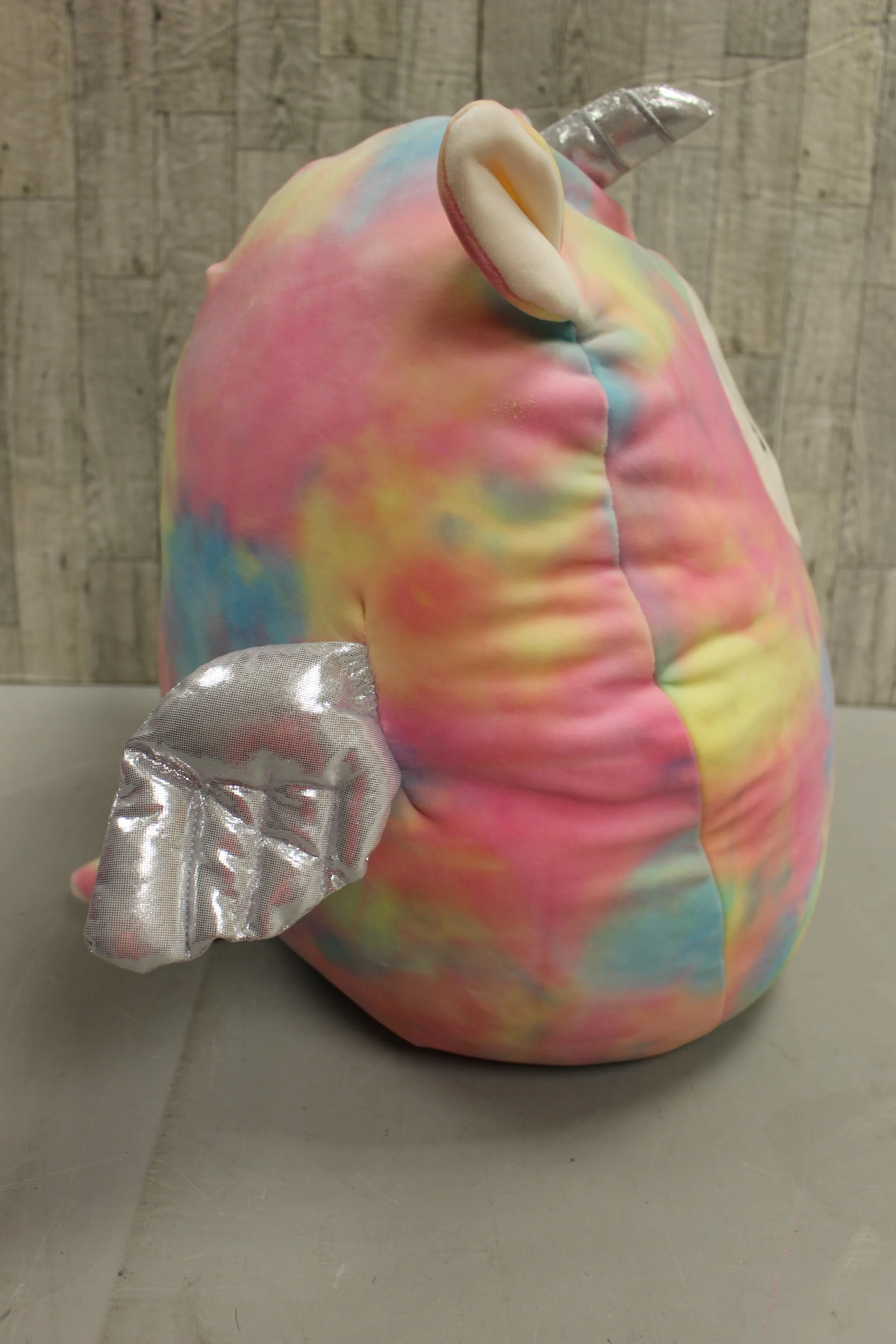 Original Squishmallow - Lucy-May - Llama Pegacorn Rainbow - 16" Tall - Used - Image 4