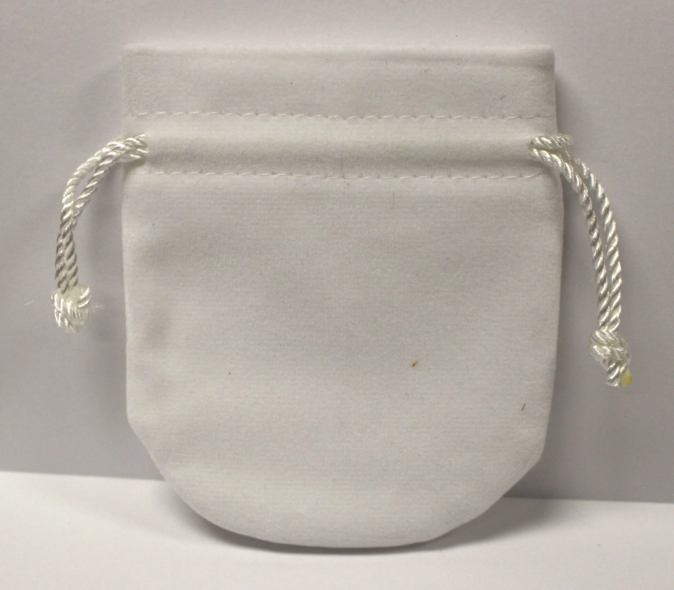Pandora Gift Pouch Bag - White - For Jewelry, Beads, Bracelets - New Dusty - Image 2