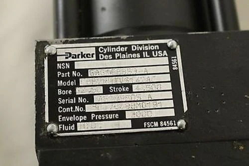 Parker-Hannifin Actuating Line Cylinder Assembly, 3040-01-416-3346, GAG168853-A - Image 3