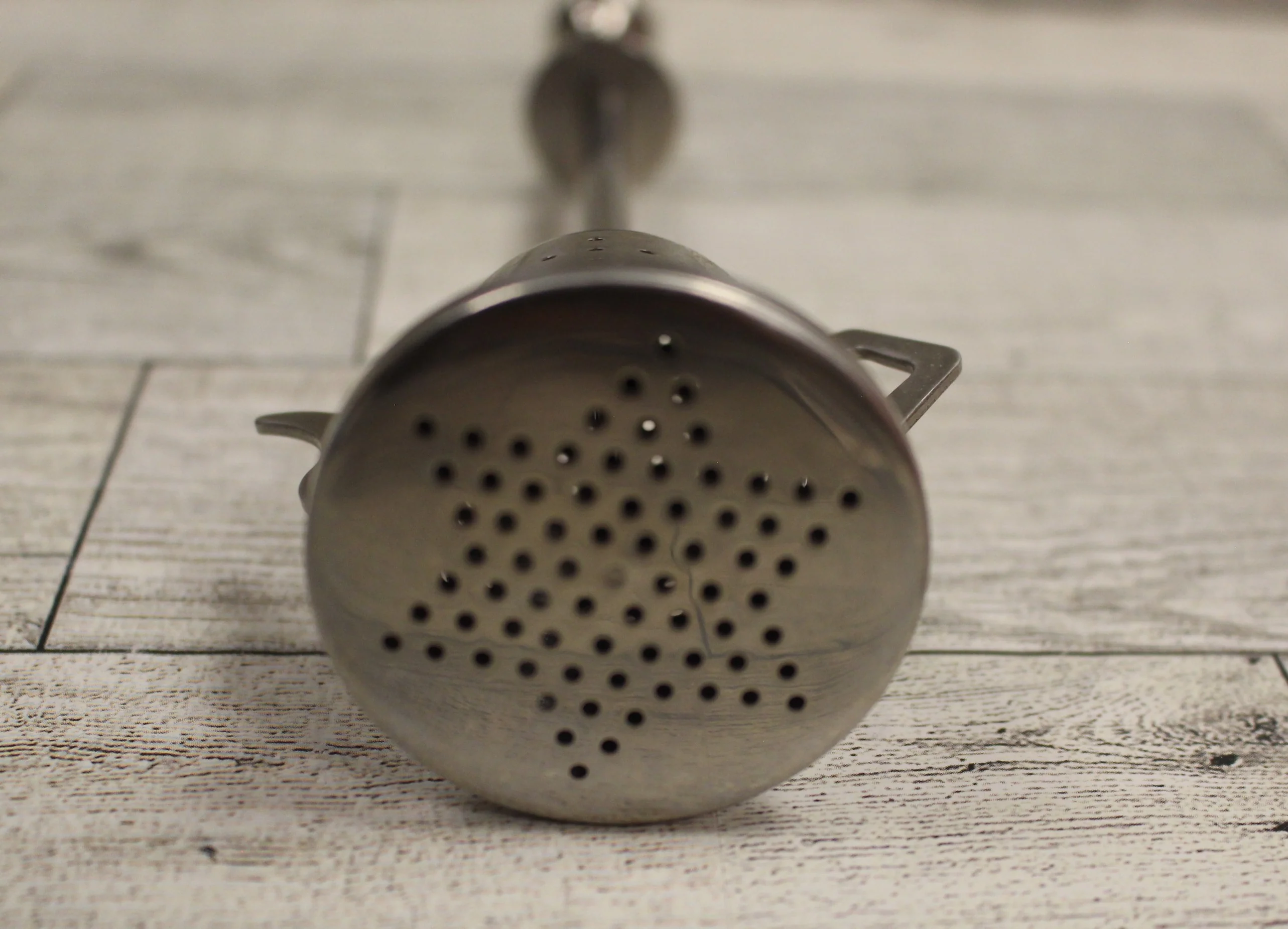 Pier 1 Stainless Steel Push Tea Infuser - Used - Image 2