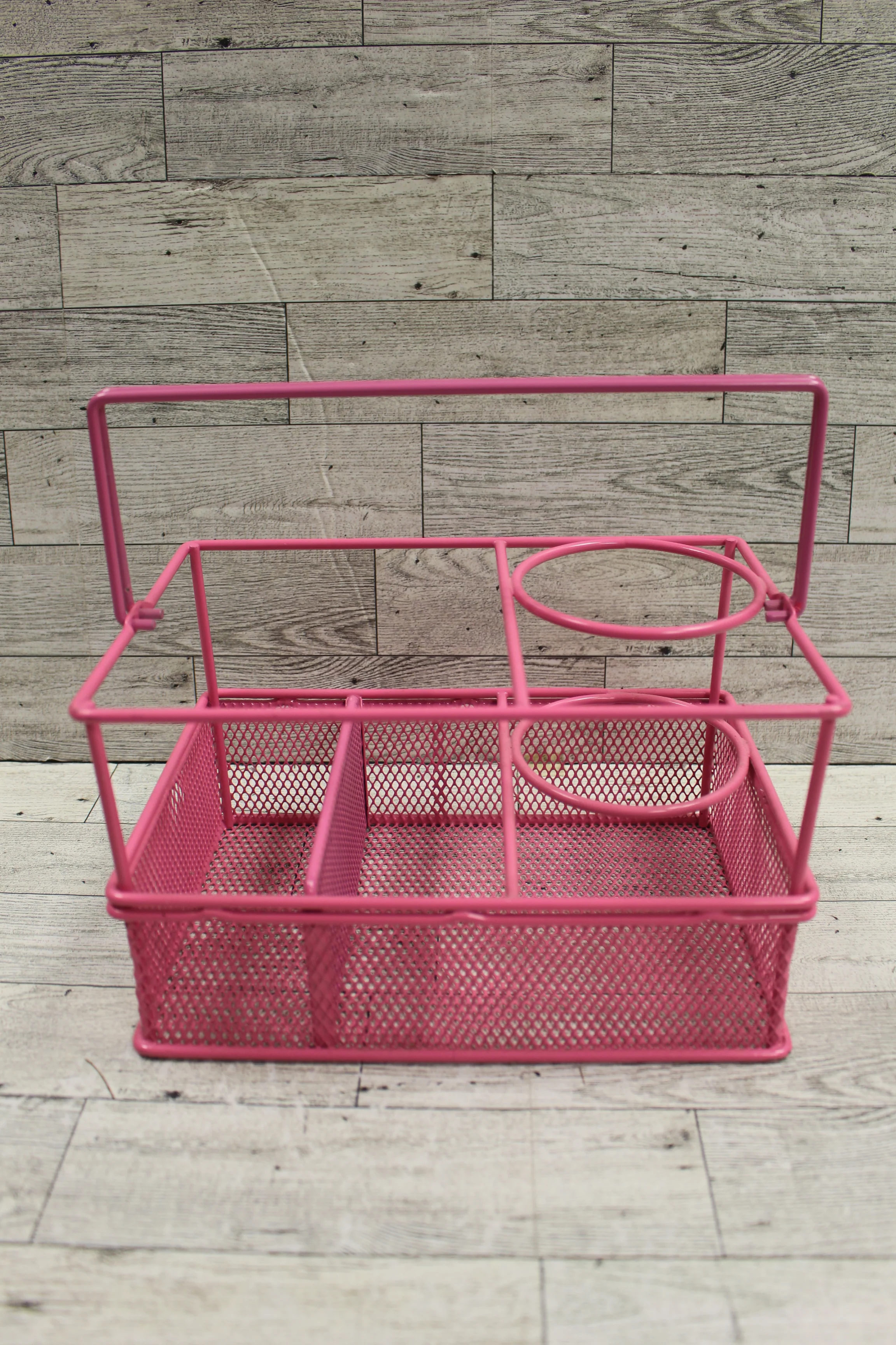 Pink Metal Mesh Organizer - Used - Image 7