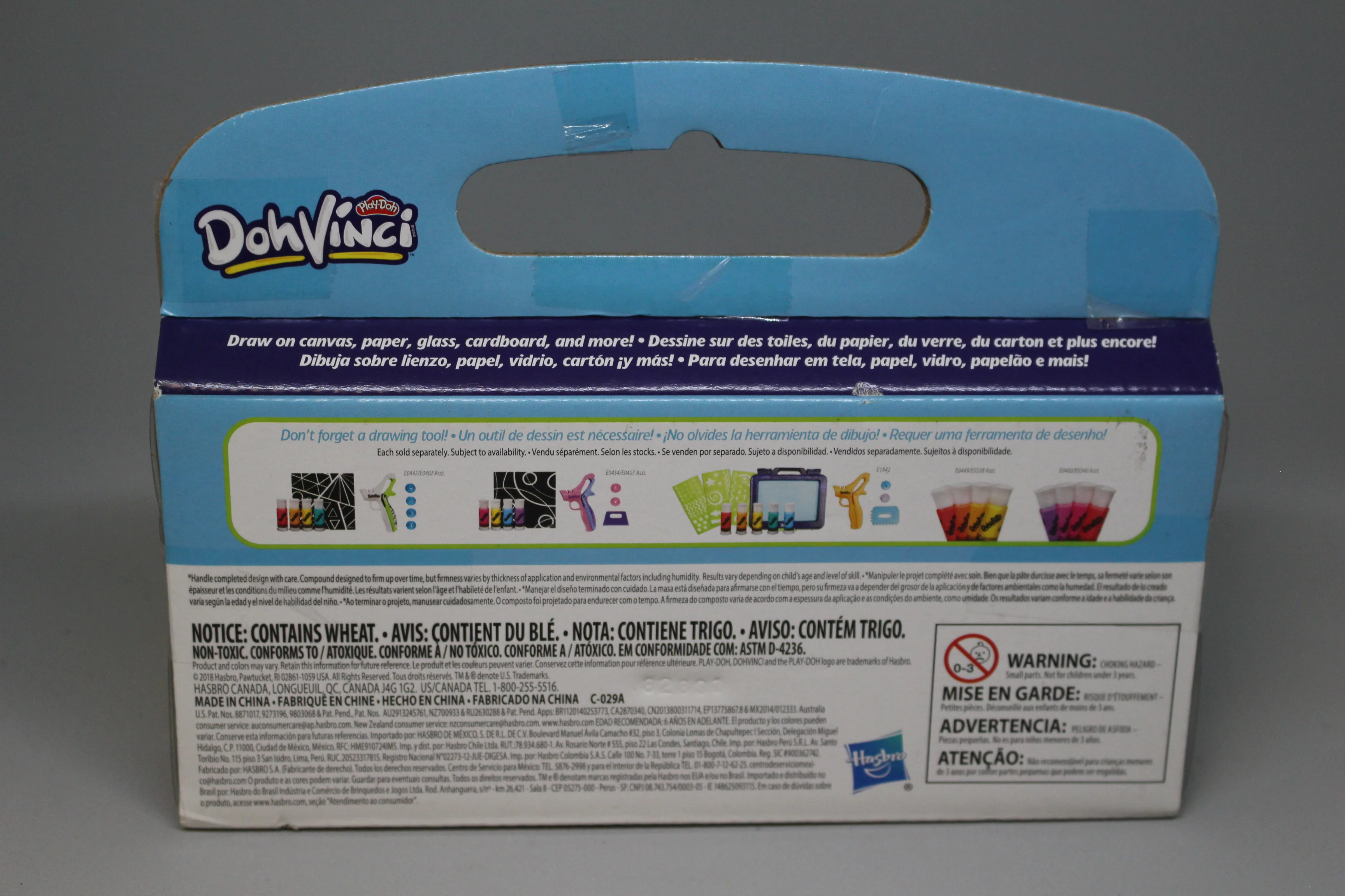 Play Doh DohVinci 6pk Mixed Drawing Compound - New - Image 2