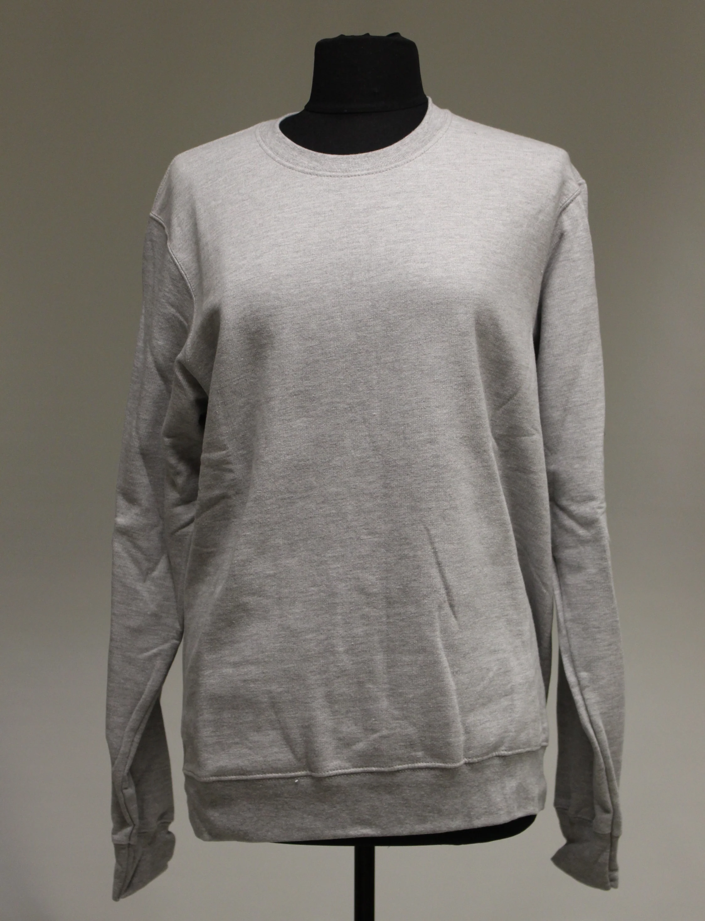Port & Company Grey Sweatshirt - Size: Medium - Used