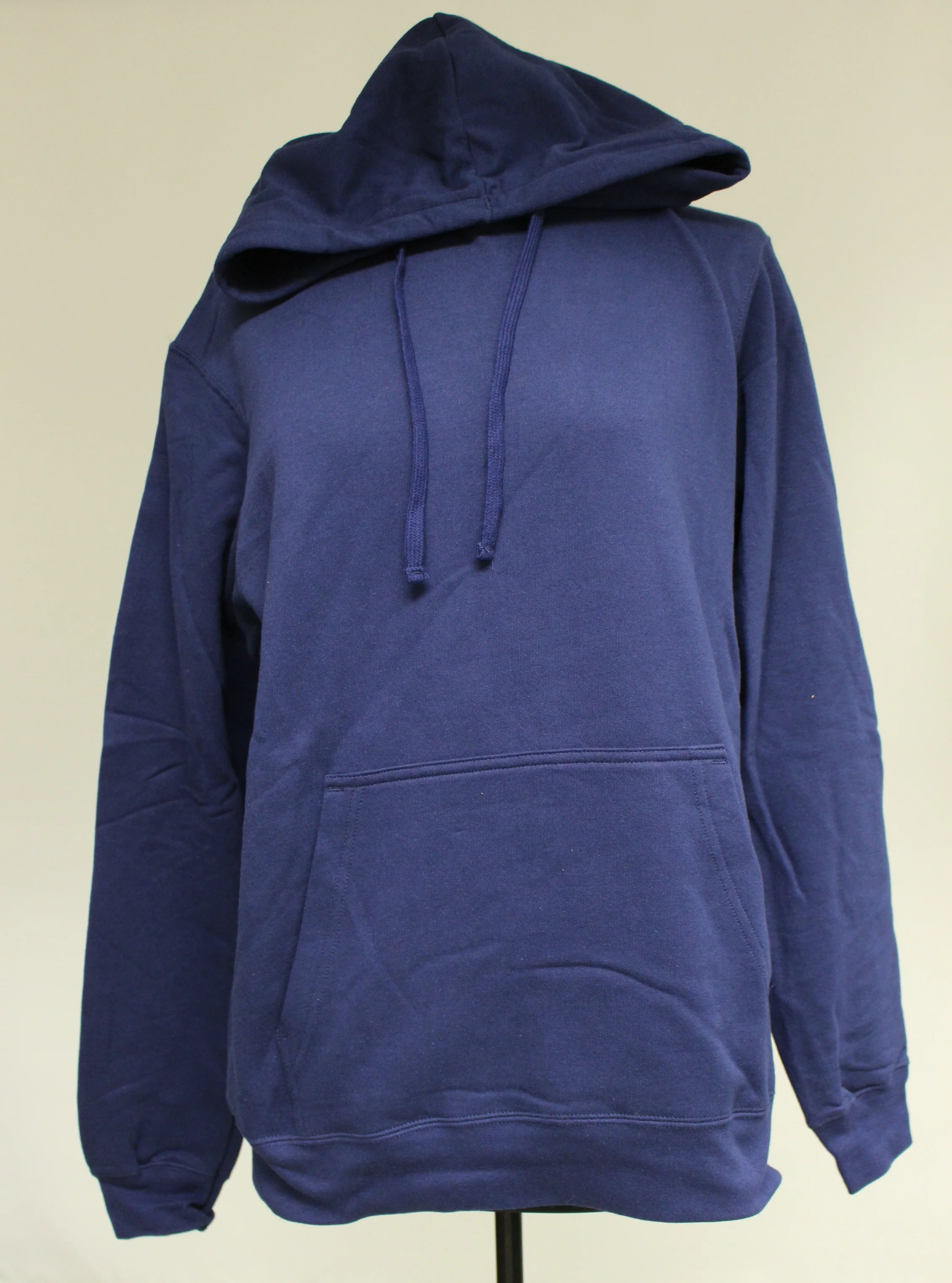 Port & Company Navy Blue Hoodie, Size: Large