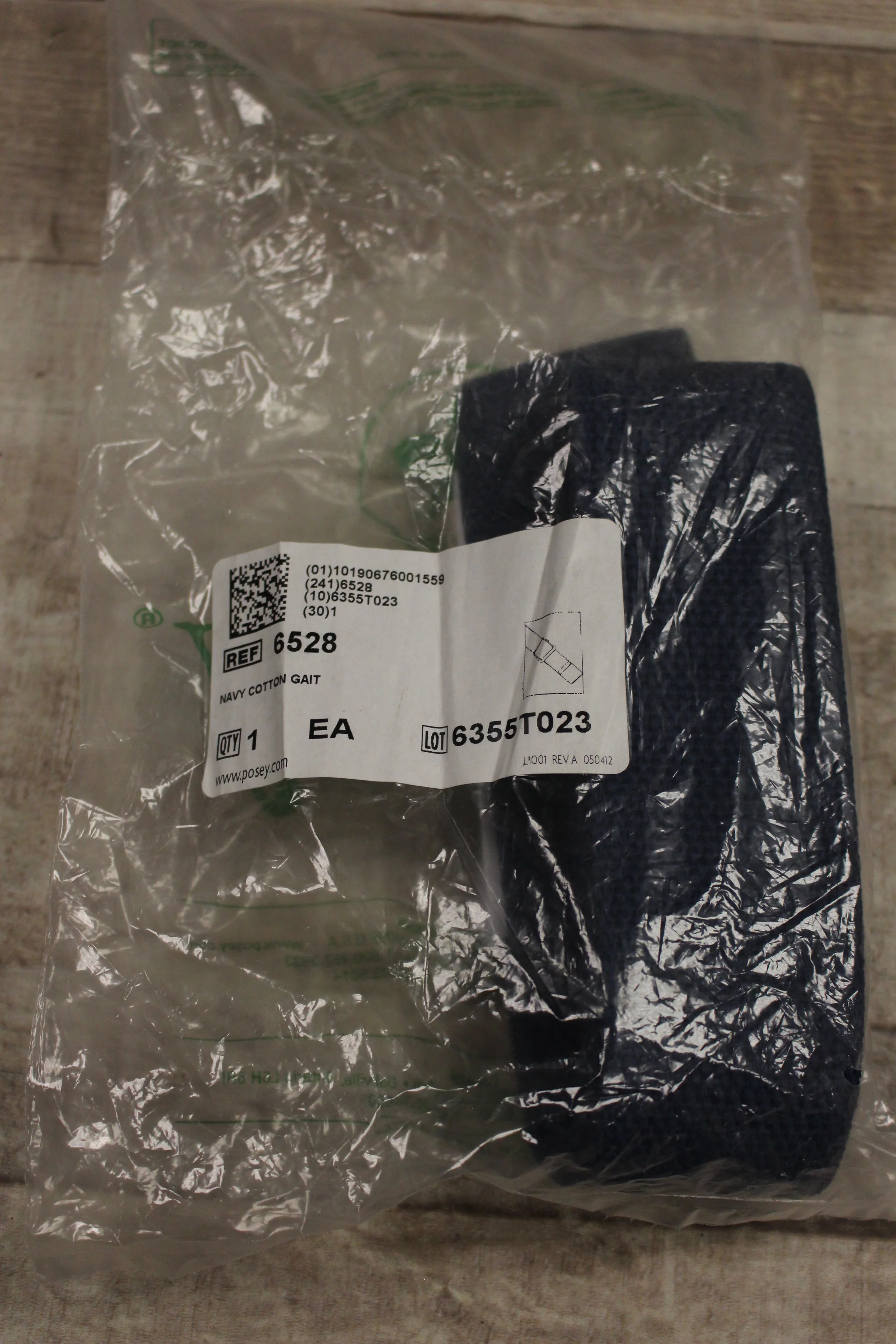 Posey 6528L Navy Blue Medical Hospital Nursing Lift Transfer Gait Belt -51" -New