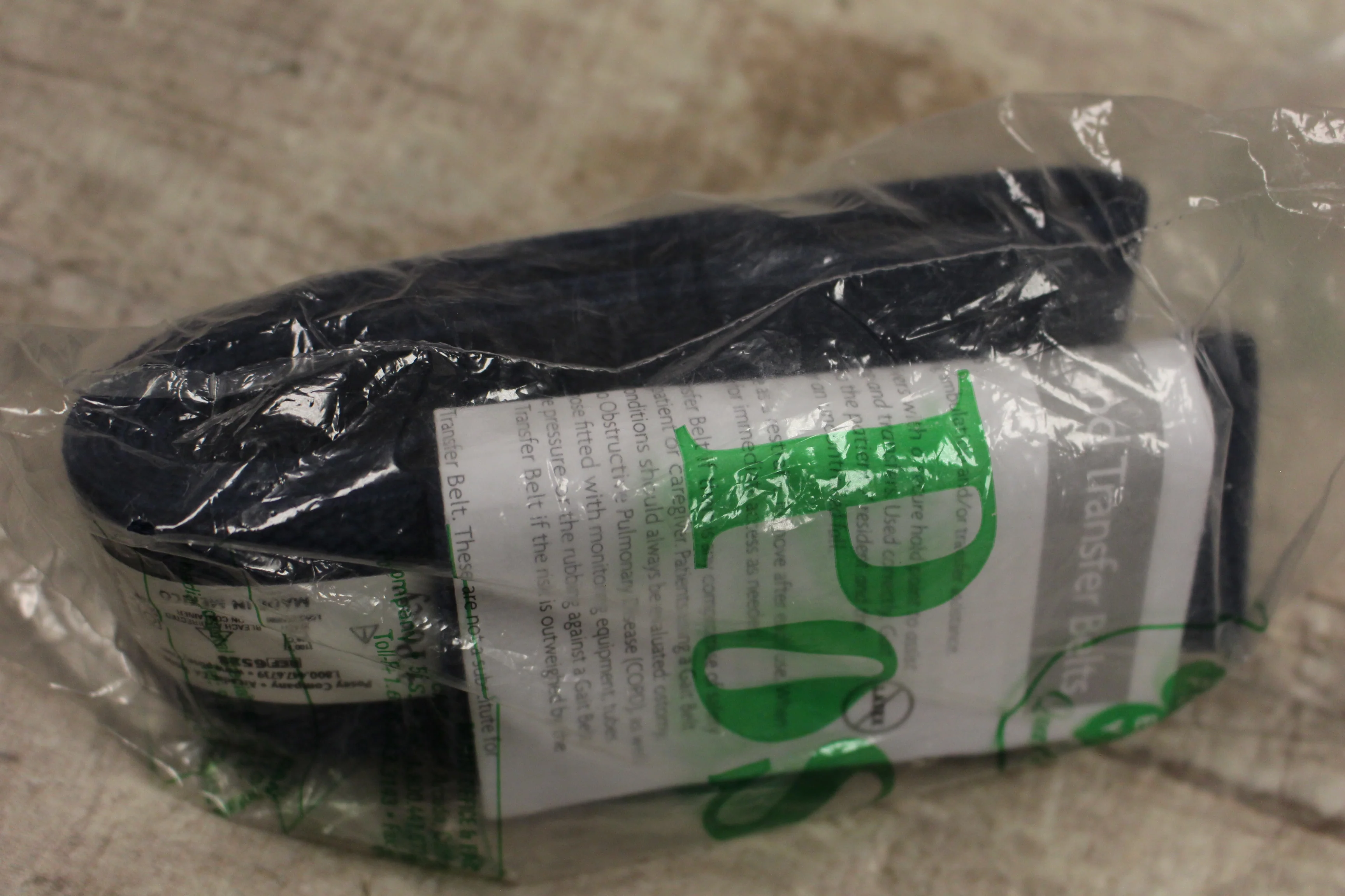 Posey 6528L Navy Blue Medical Hospital Nursing Lift Transfer Gait Belt -51" -New - Image 3