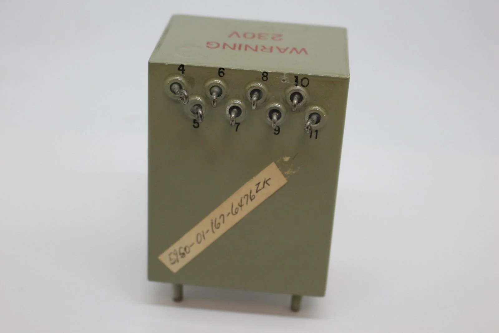 Power Transformer, 5950-01-167-6476, TF4SX02YY, 19156-006022 (#3) - Image 3