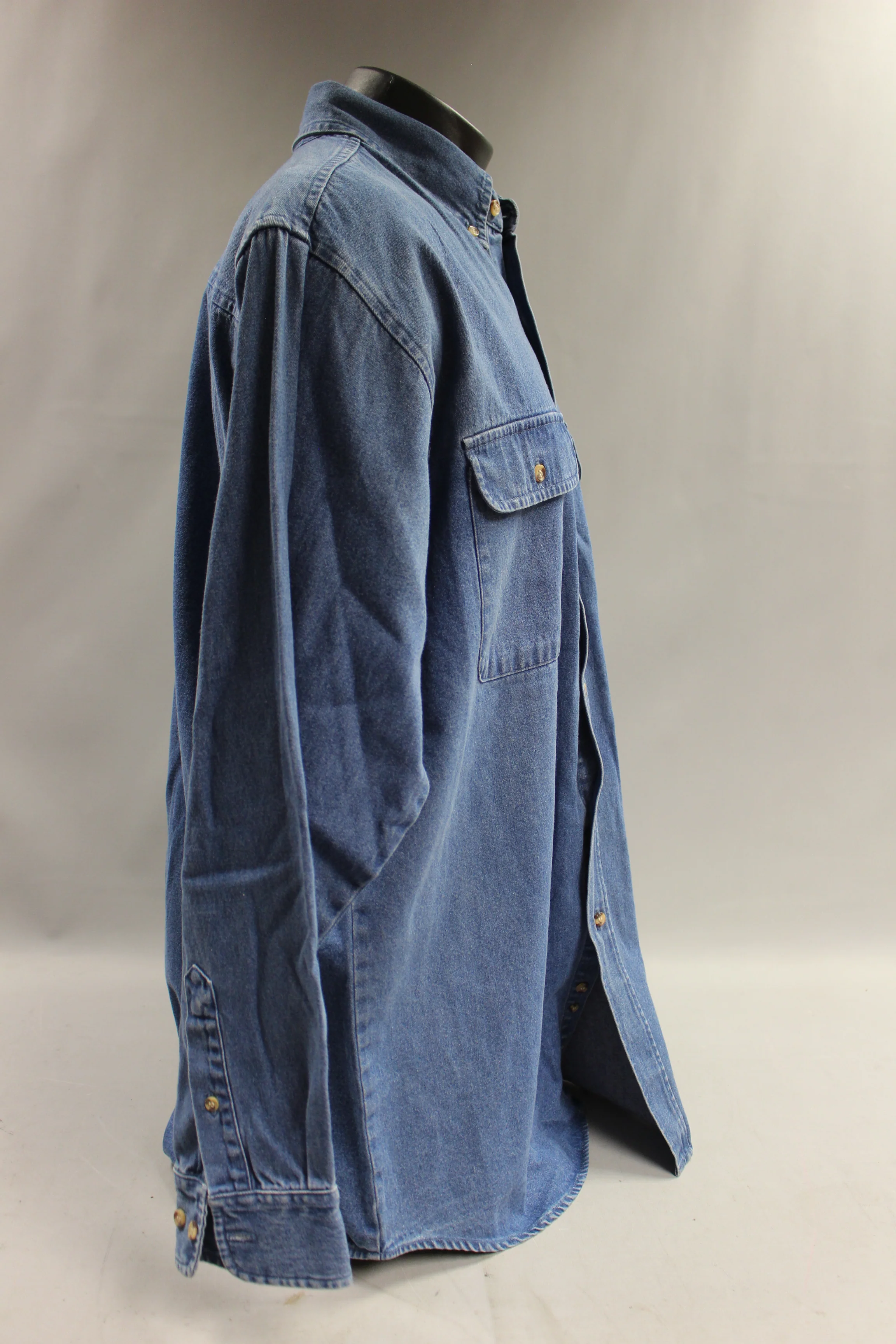 Premier International Blue Jean Men's Shirt - XL - New - Image 5