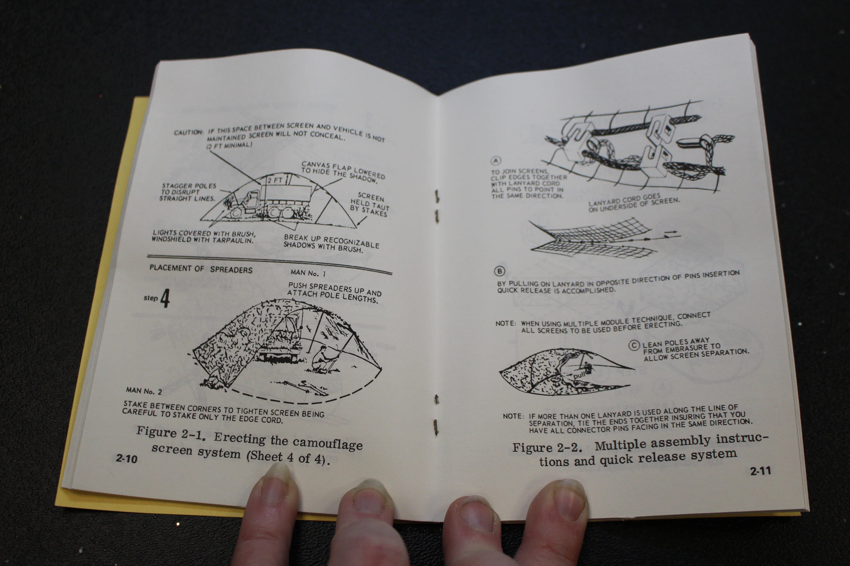 Radar Scattering Camouflage Screening System Technical Manual - TM 5-1080-200-10 - Image 3