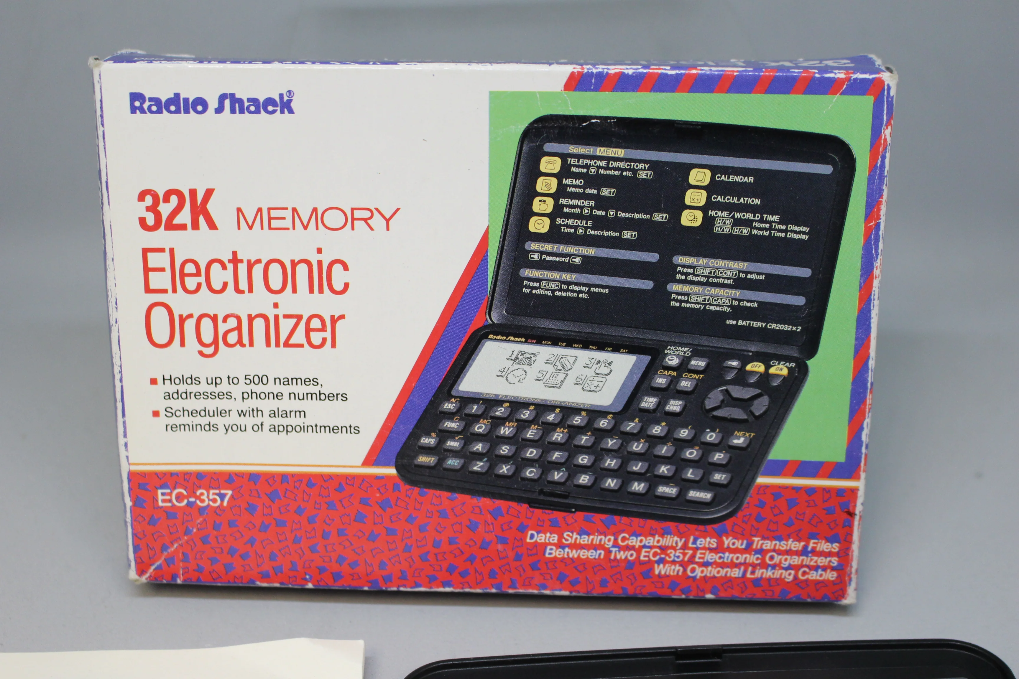 Radio Shack Electronic Organizer 32K Memory EC-357 -Used - Image 3