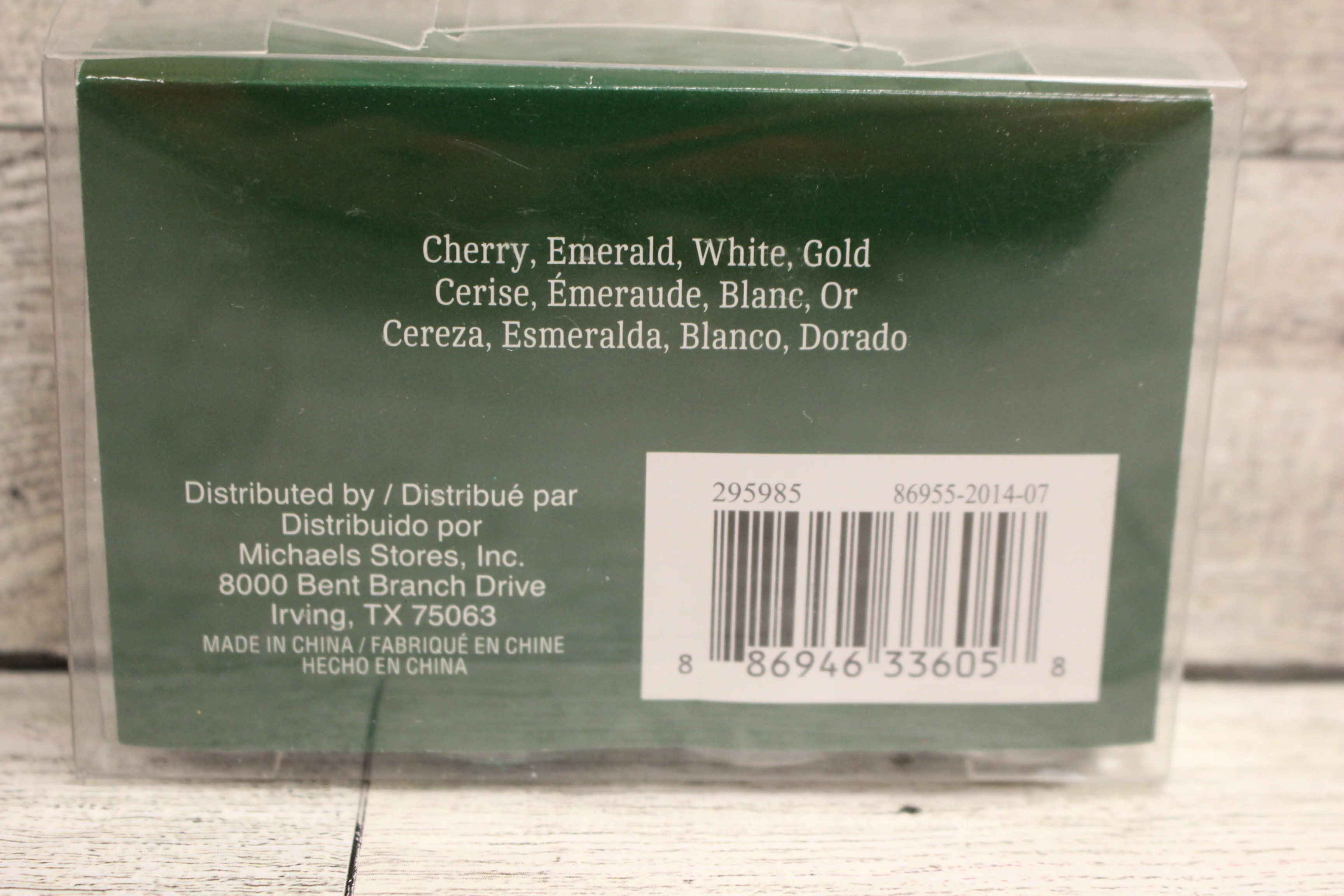 Recollections Christmas Extra Fine Glitter - Cherry, White, Gold, Emerald - New - Image 2