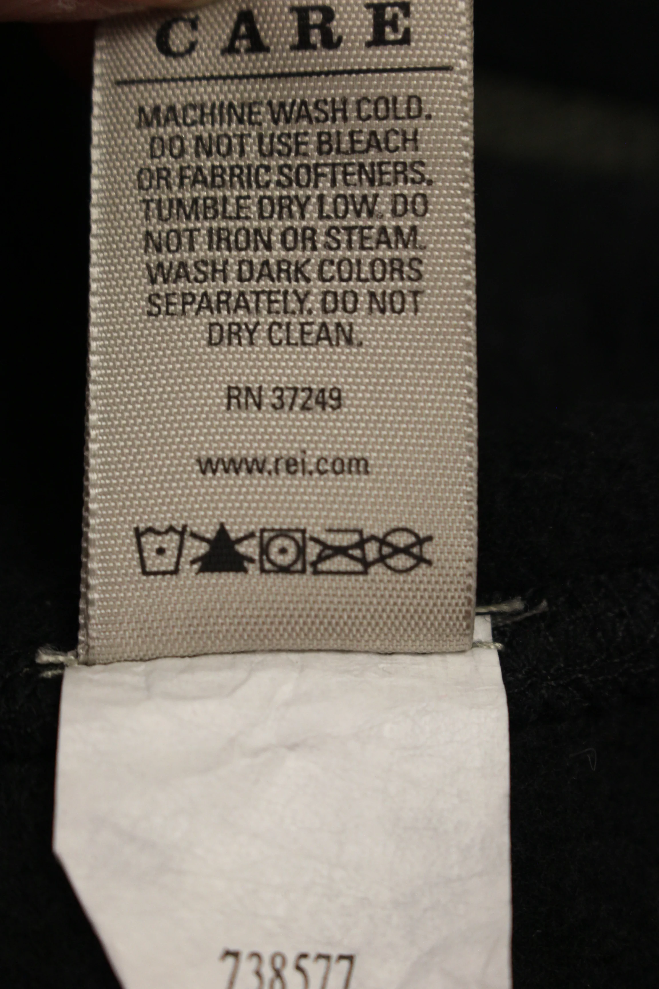 REI Boys Vest - XL - Black with Tan Trim - Used - Image 7