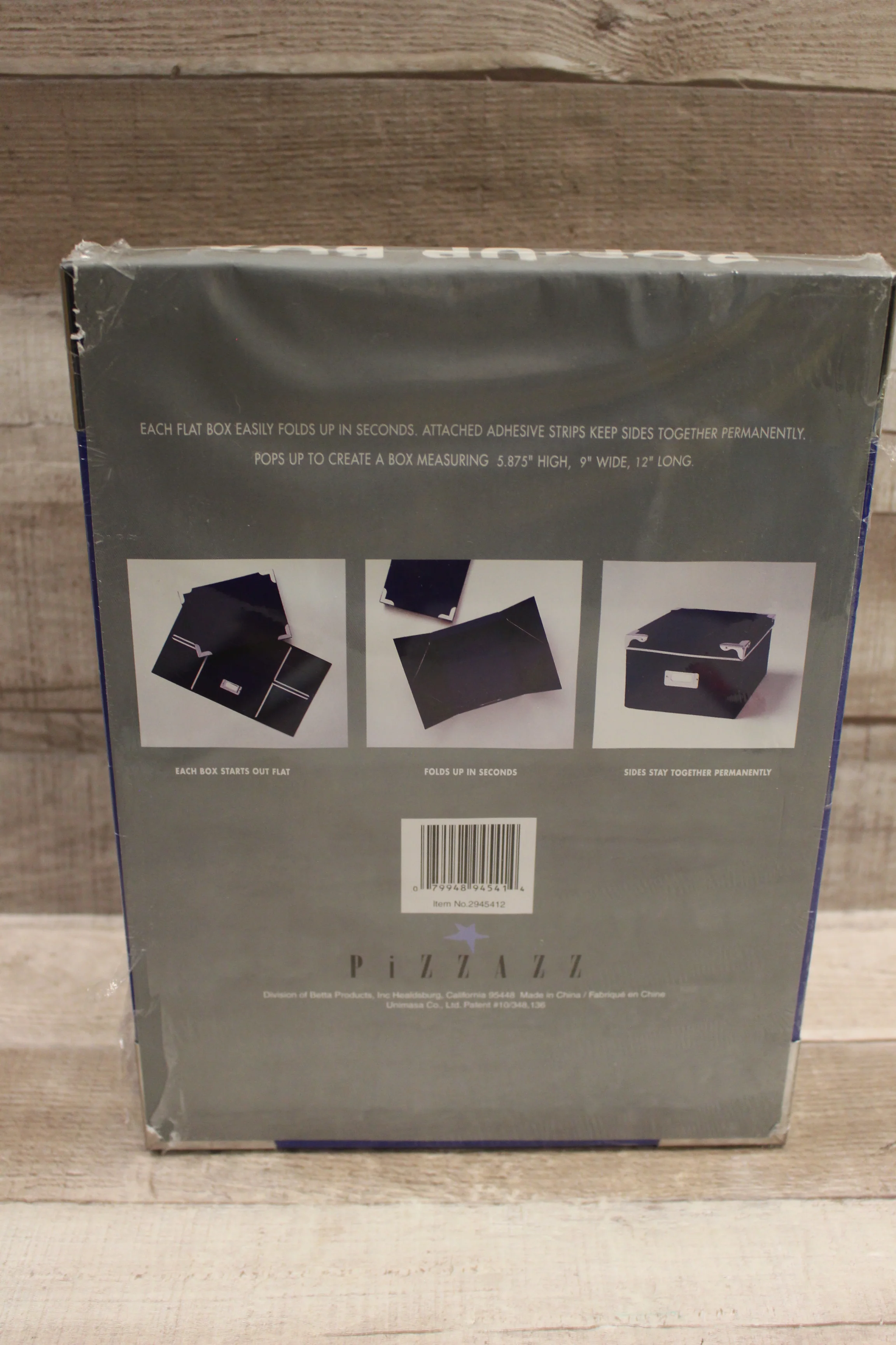 Reinforced Heavy Duty Pop Up Box For Documents -New - Image 2