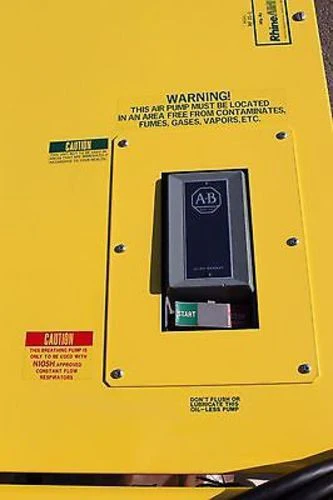 Rhine Air Inc, Mdl NF 21-1, High Pressure Ambient Air Breathing Pump, New - Image 8