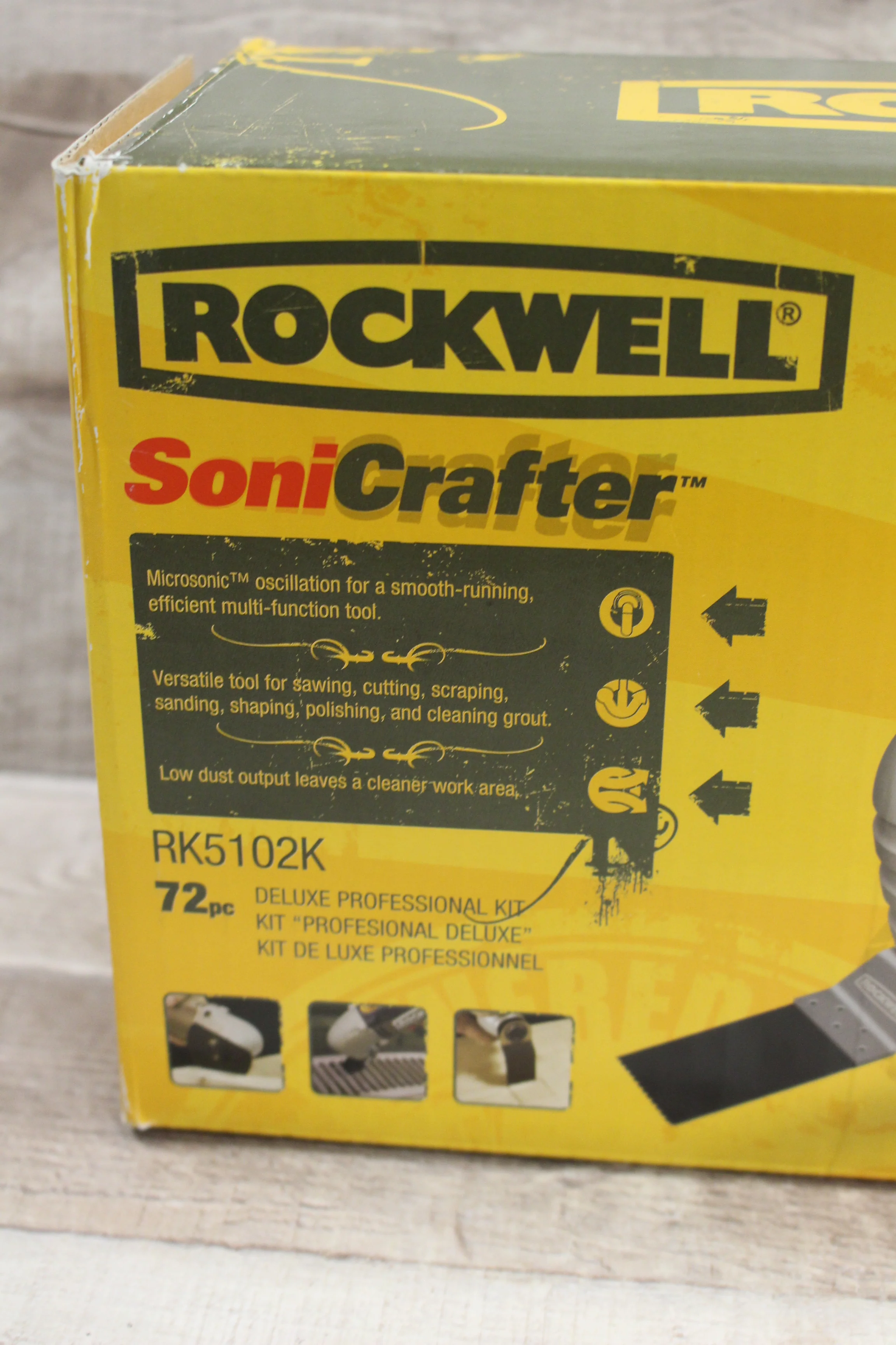 Rockwell Sonicrafter Deluxe Professional Kit -New, Open Box - Image 4