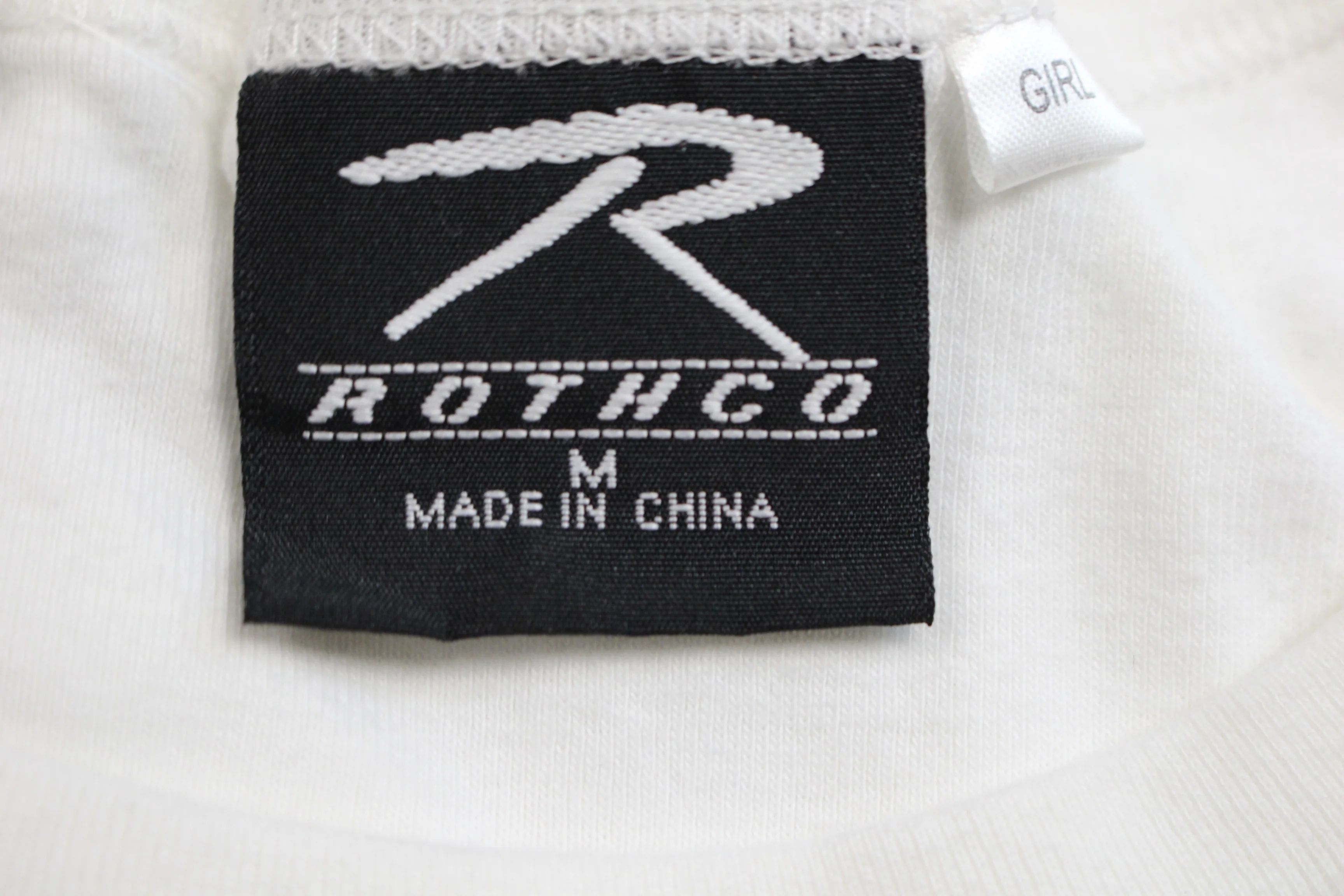 Rothco Camo Army Girls T-Shirt, White, Size: Medium, New! - Image 4