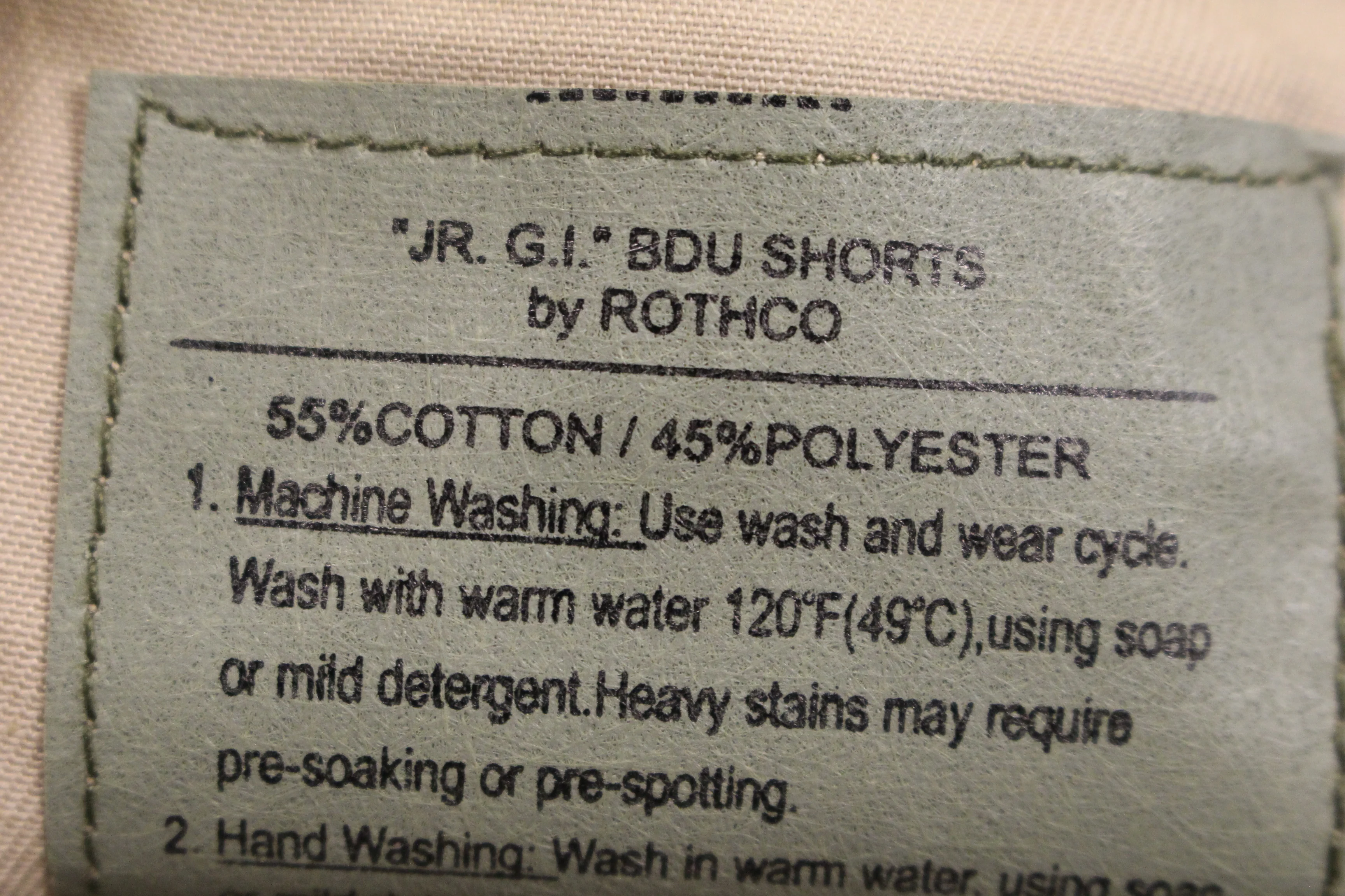 Rothco JR GI Tri Color Desert Camo Childrens Shorts, Size: Small, New - Image 4