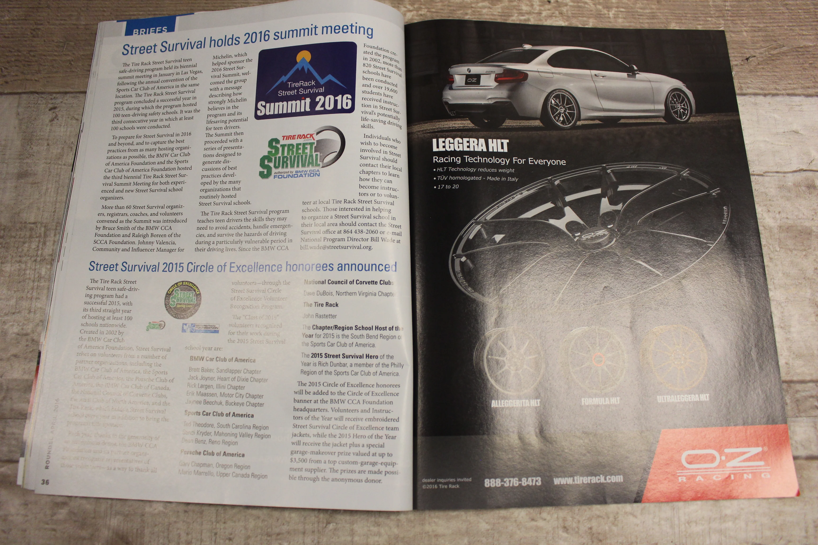 Roundel Magazine Sebring Seconds June 2016 -Used - Image 2