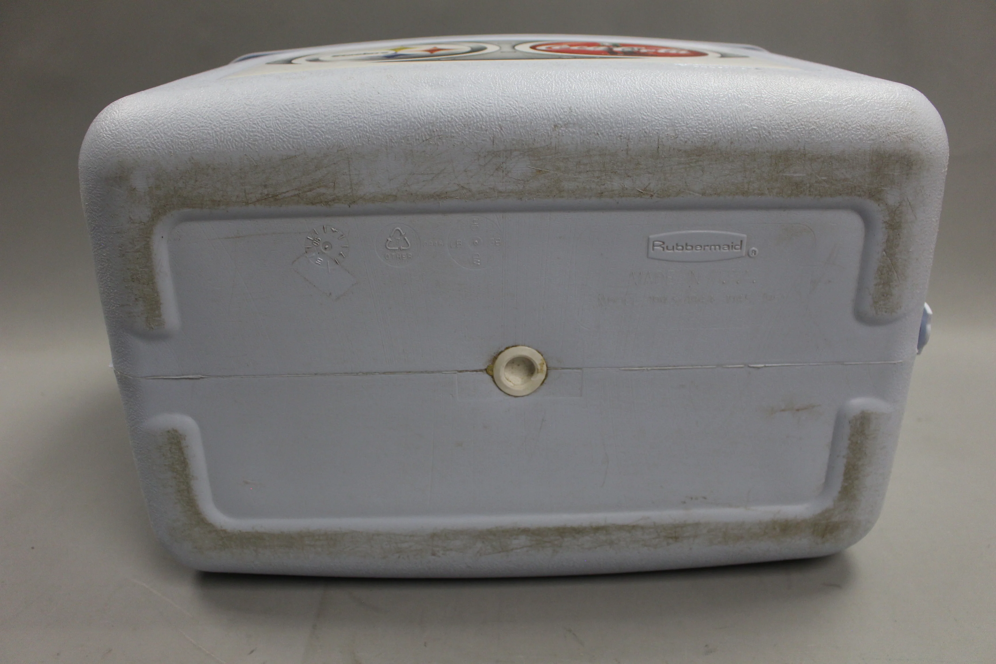 Rubbermaid Steelers/Coca-Cola Cooler - Model 1943/44/45/51 - Used - Image 6